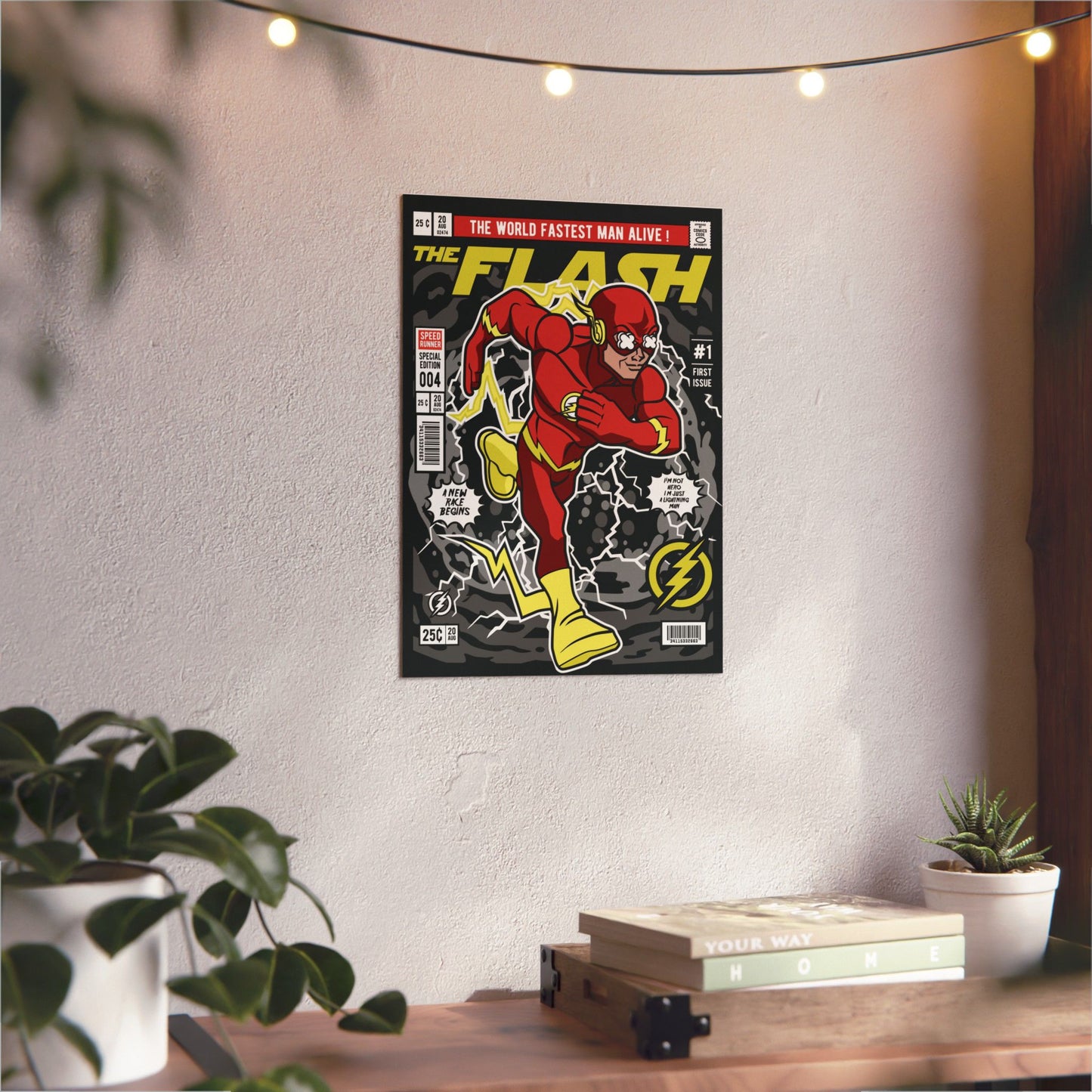 The Flash Metal Poster