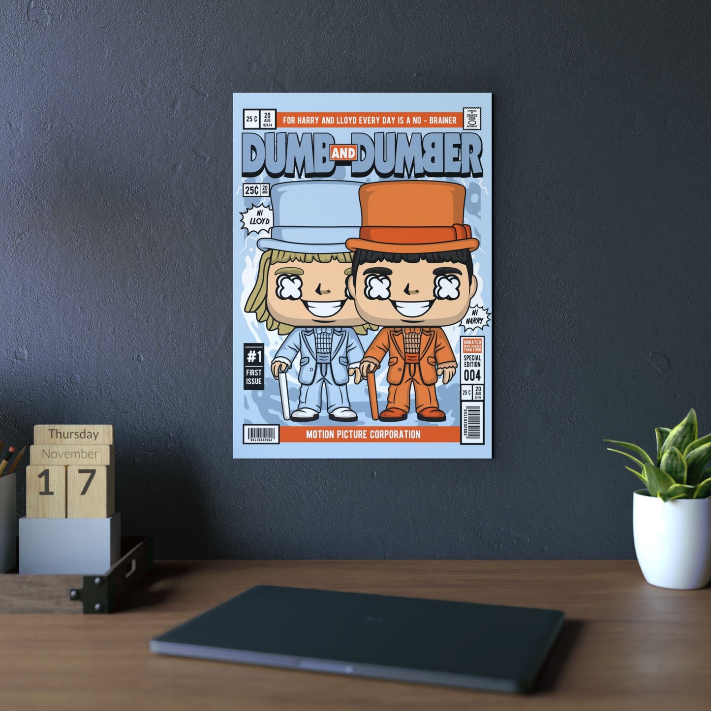 Dumb & Dumber Metal Poster