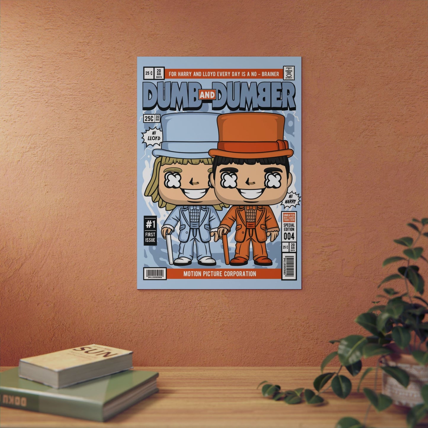 Dumb & Dumber Metal Poster