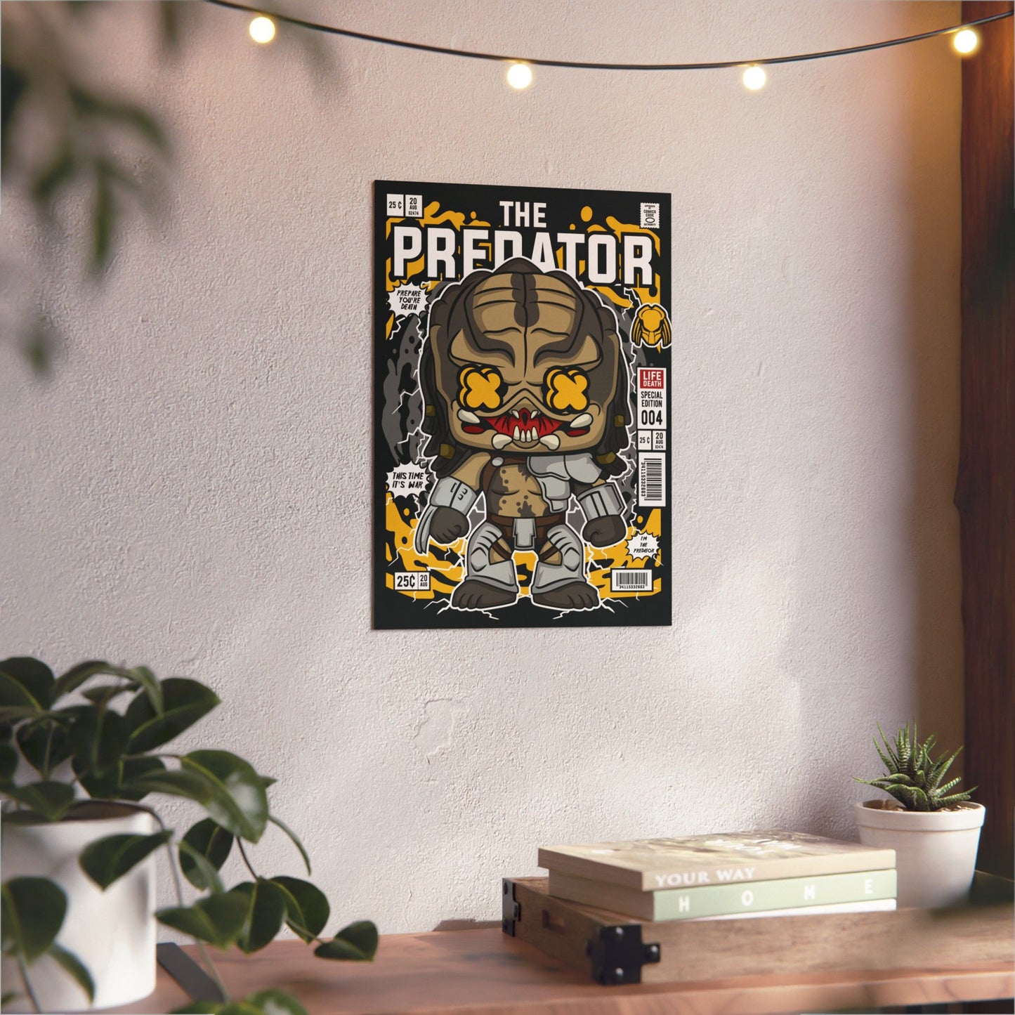 The Predator Metal Poster