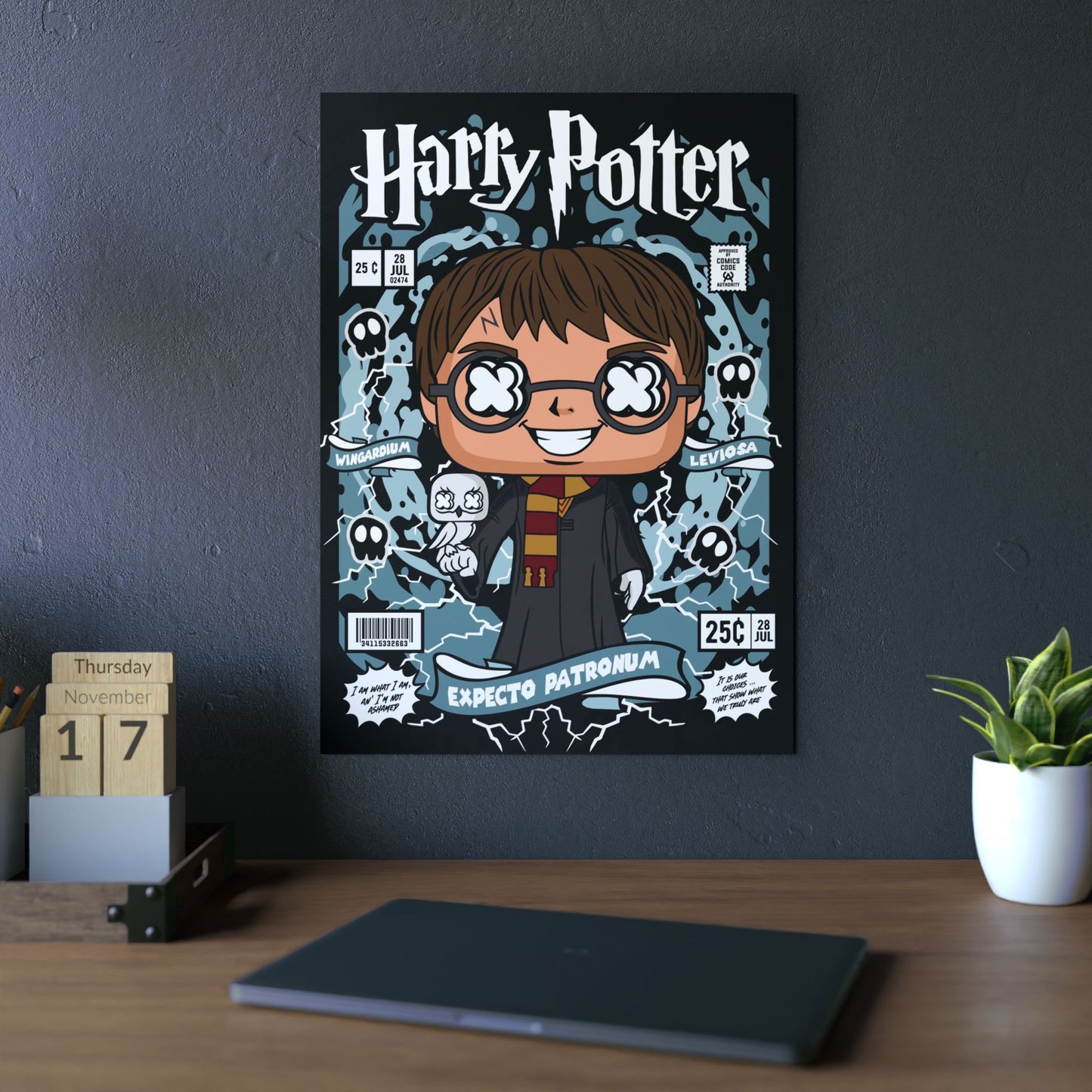 Harry Potter Metal Poster