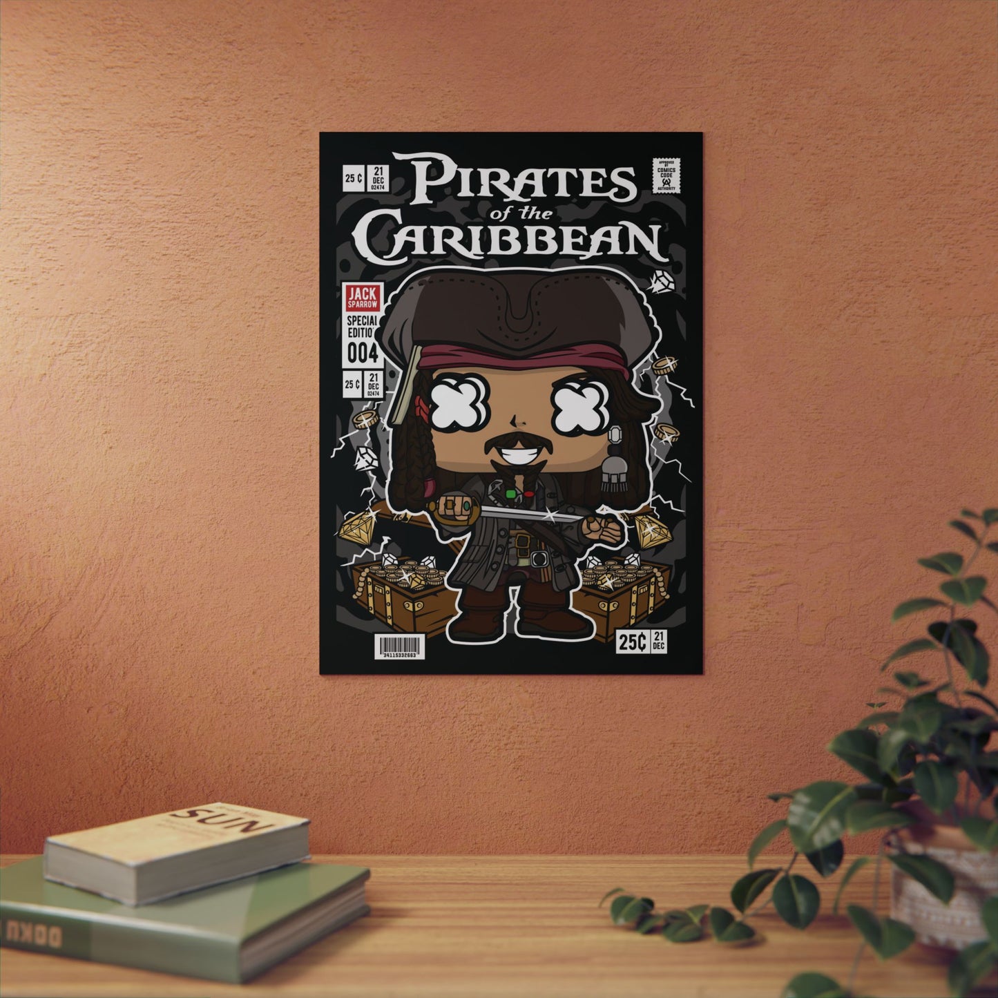 Jack Sparrow Metal Poster