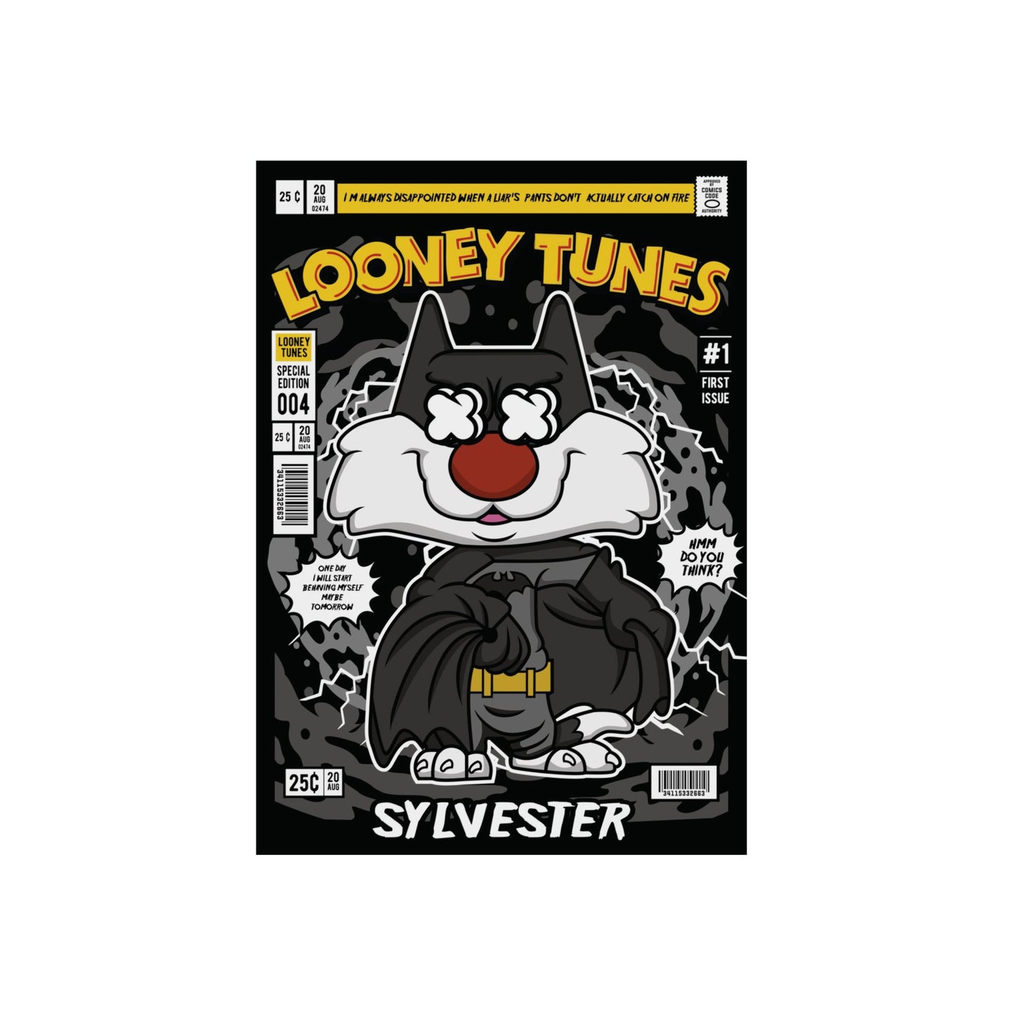 Sylvester Metal Poster