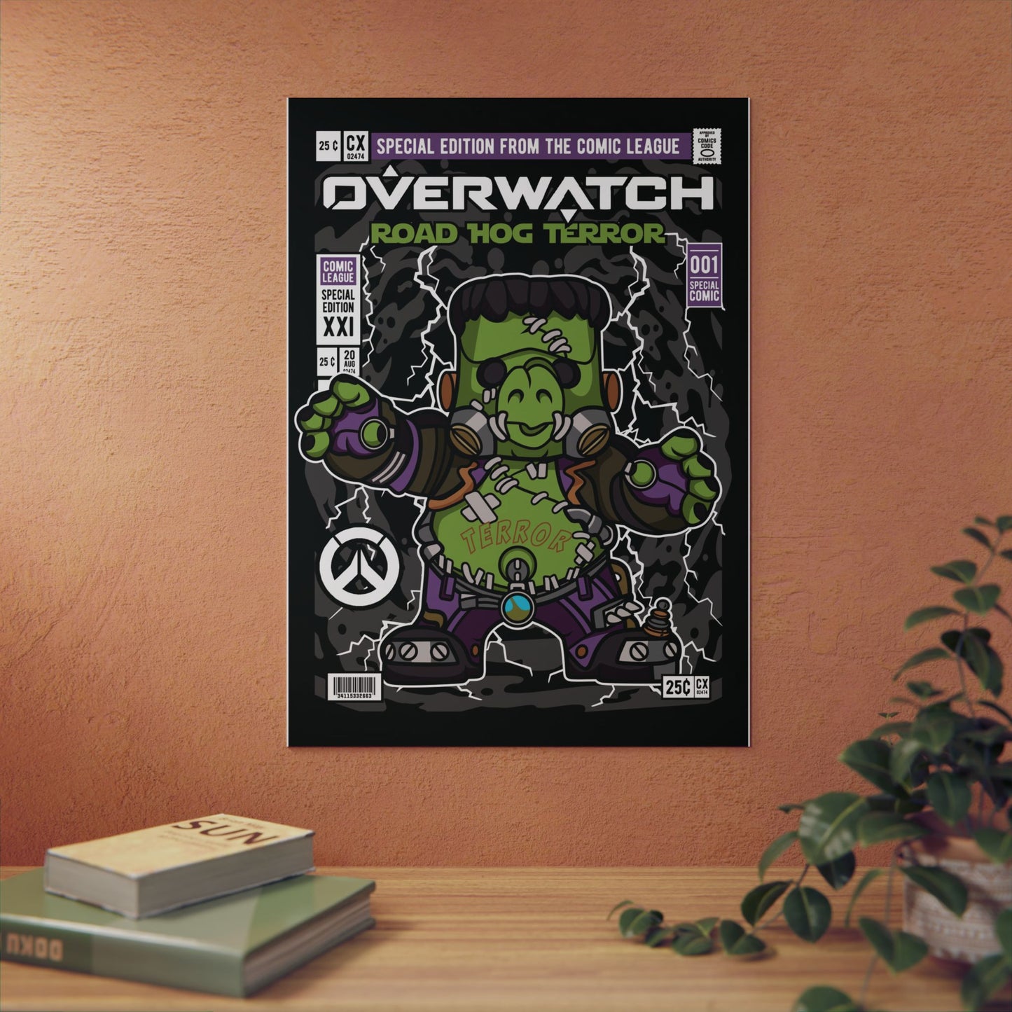 Road Hog Terror Metal Poster