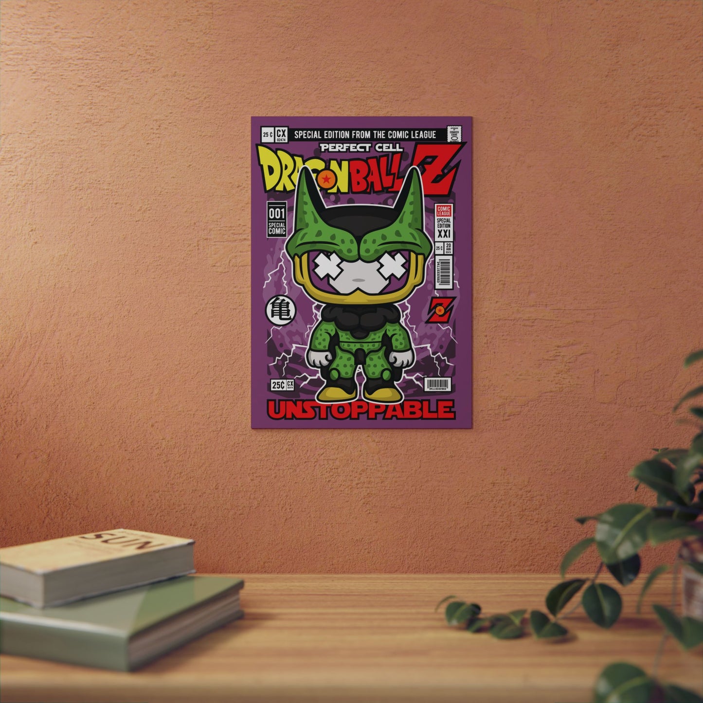 Perfect Cell Metal Poster