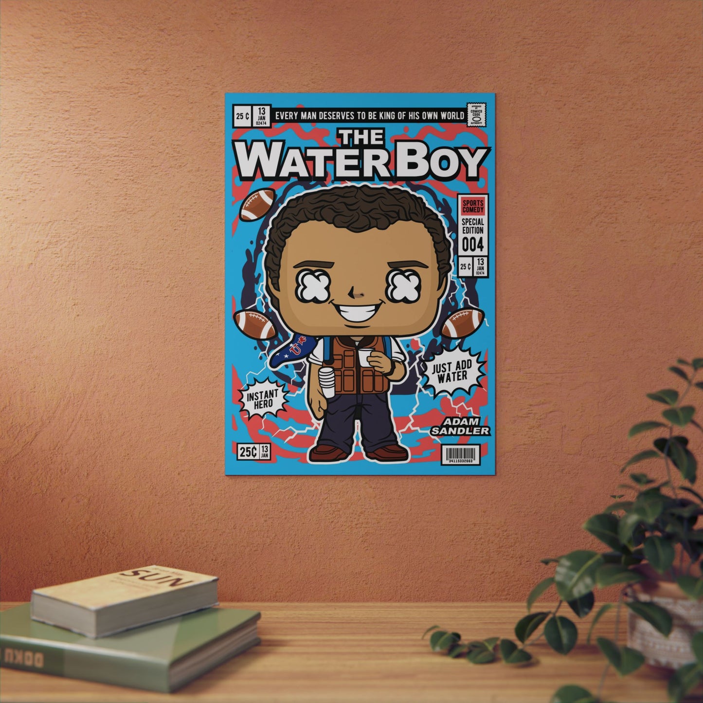 Water Boy Metal Poster