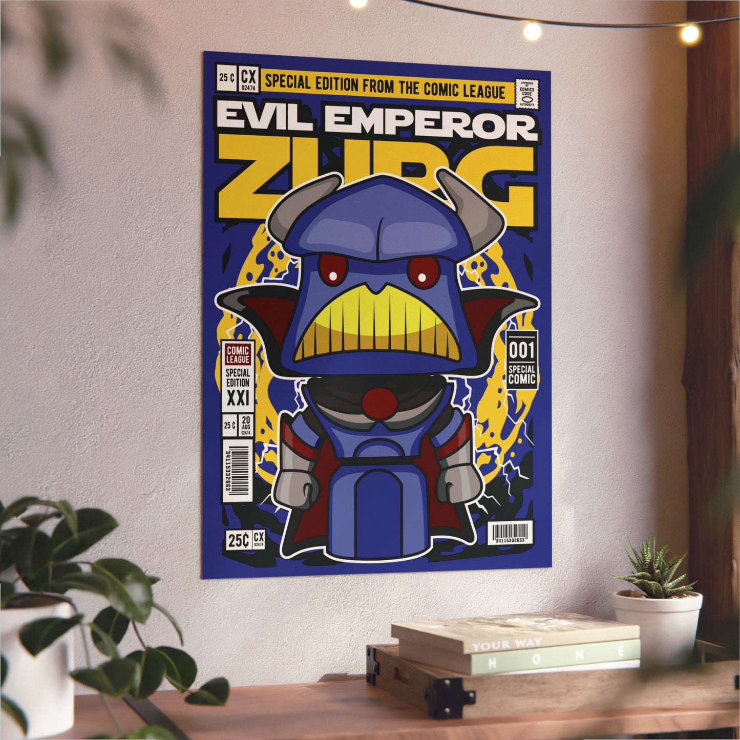 Emperor Zurg Metal Poster