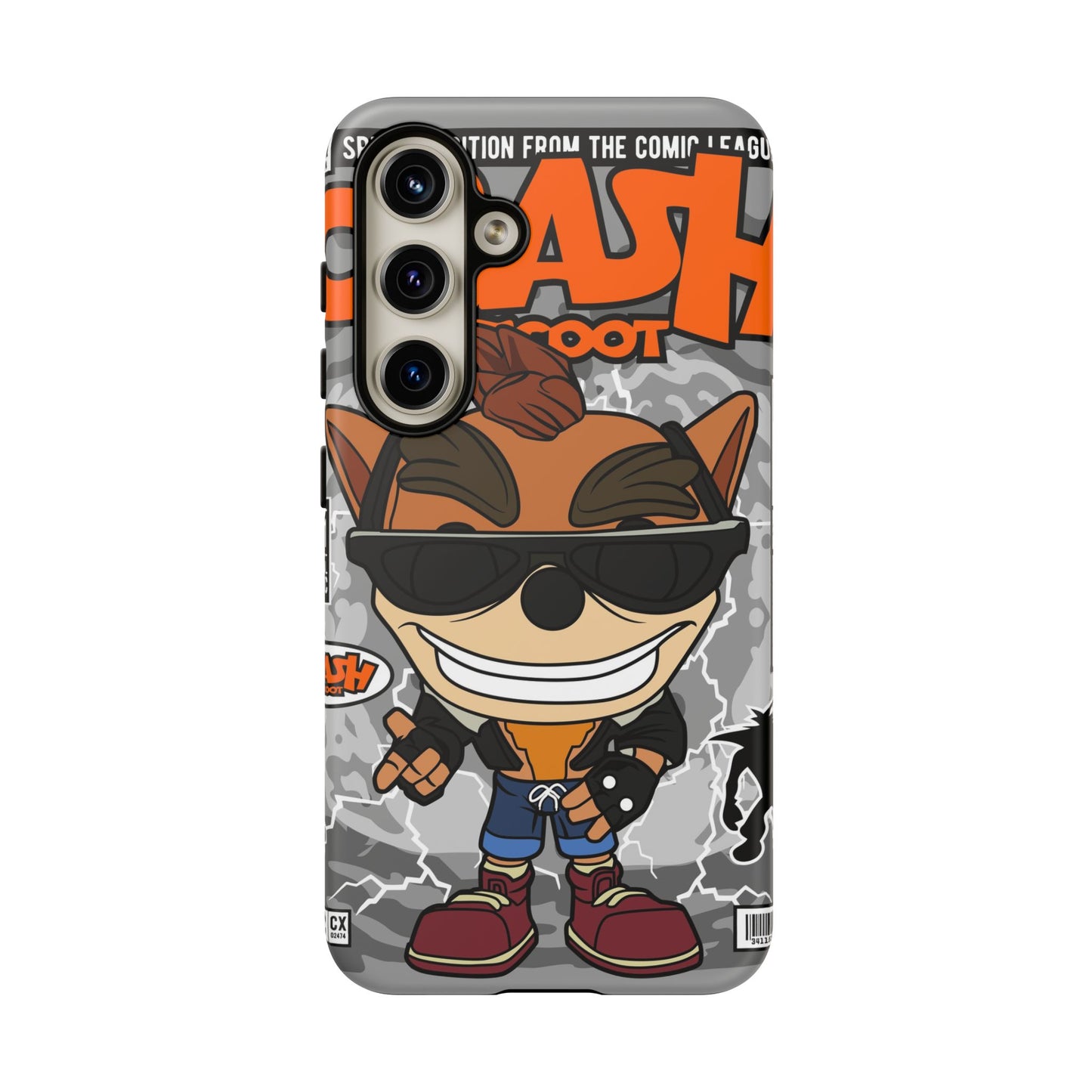 Biker Crash Phone Case
