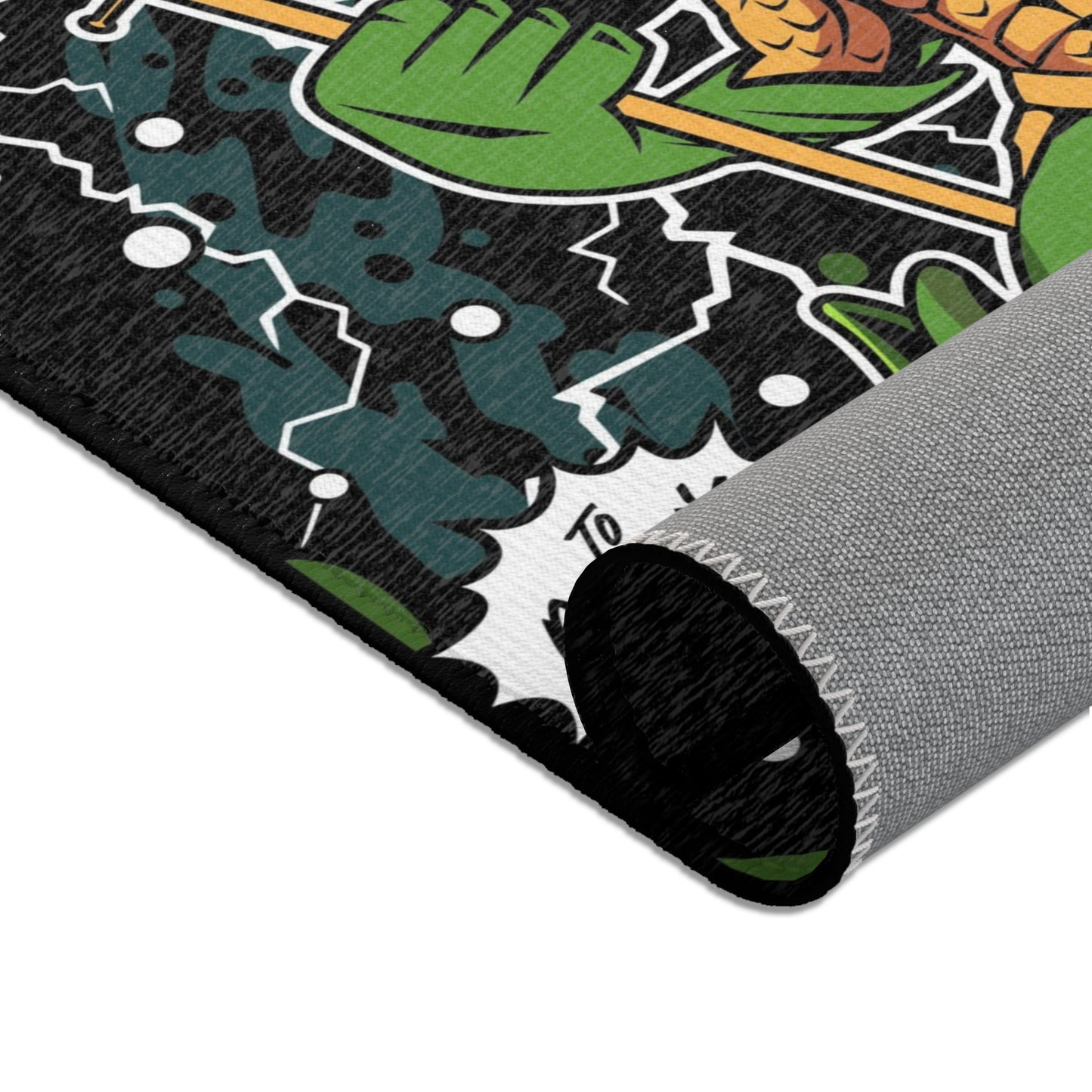 Aqua Man Rug