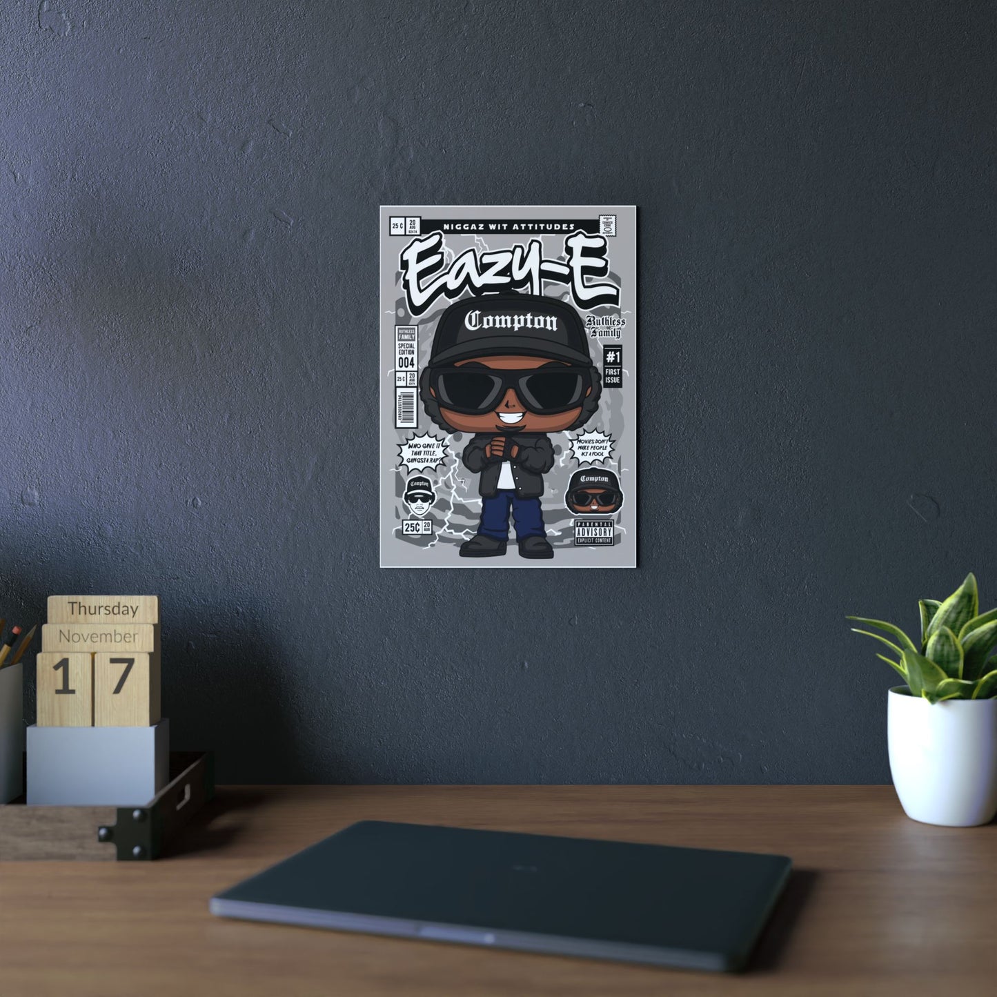 Eazy E Metal Poster