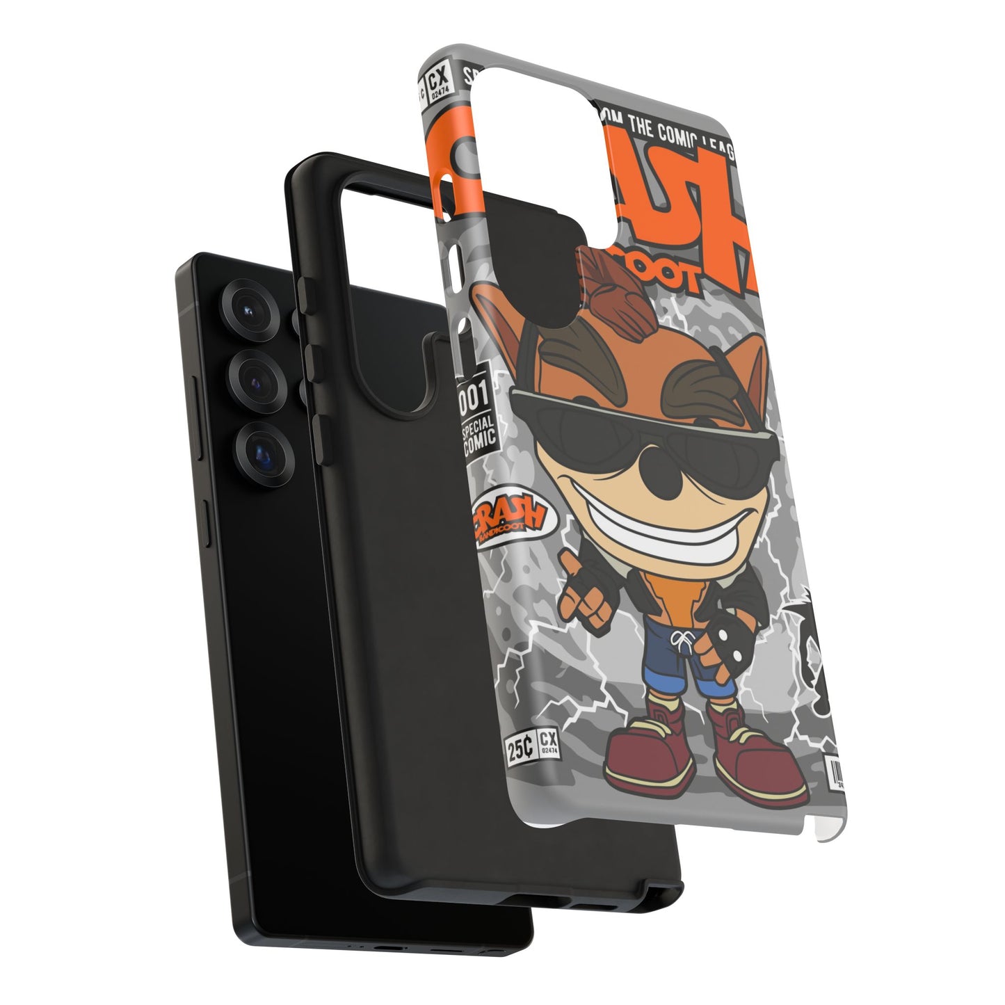 Biker Crash Phone Case