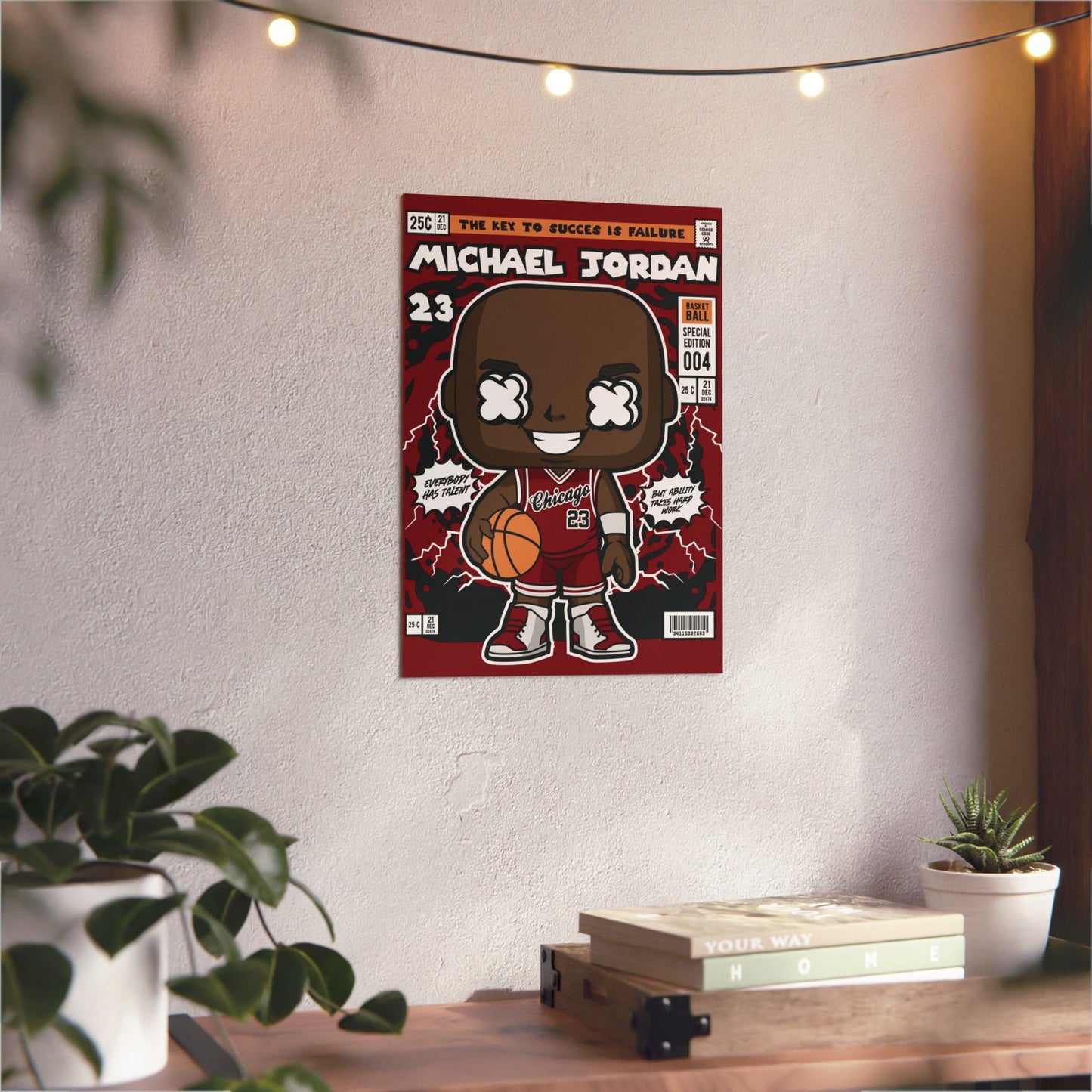 Michael Jordan Metal Poster