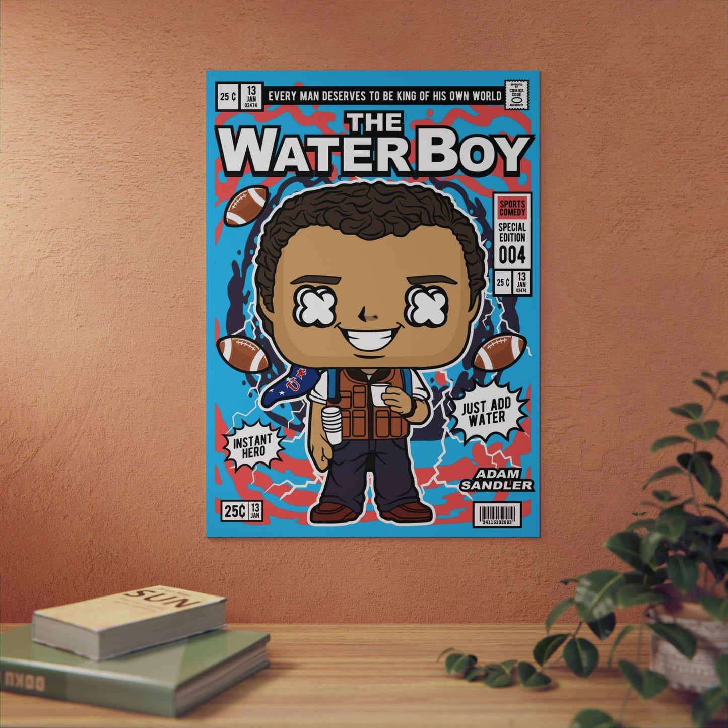 Water Boy Metal Poster