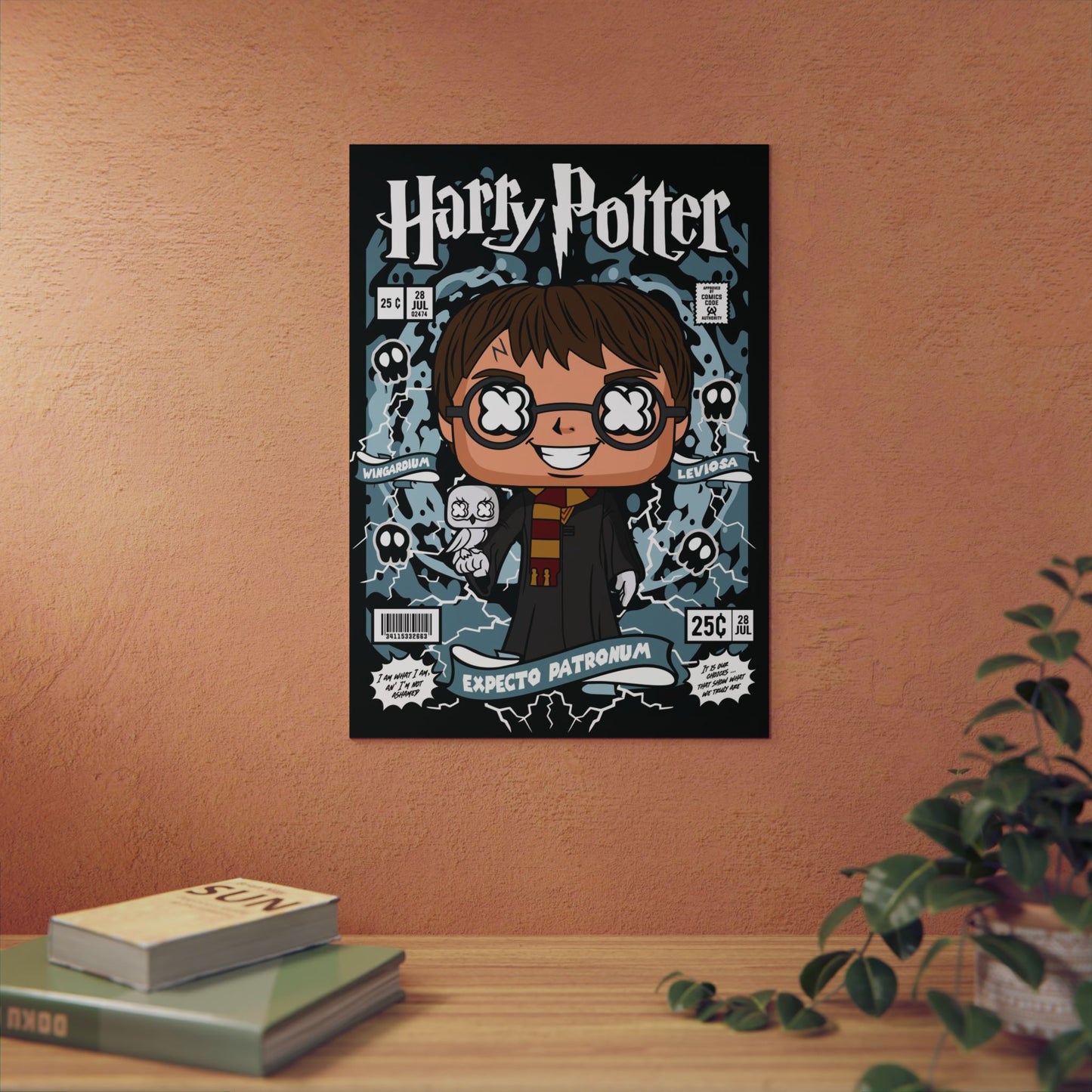 Harry Potter Metal Poster