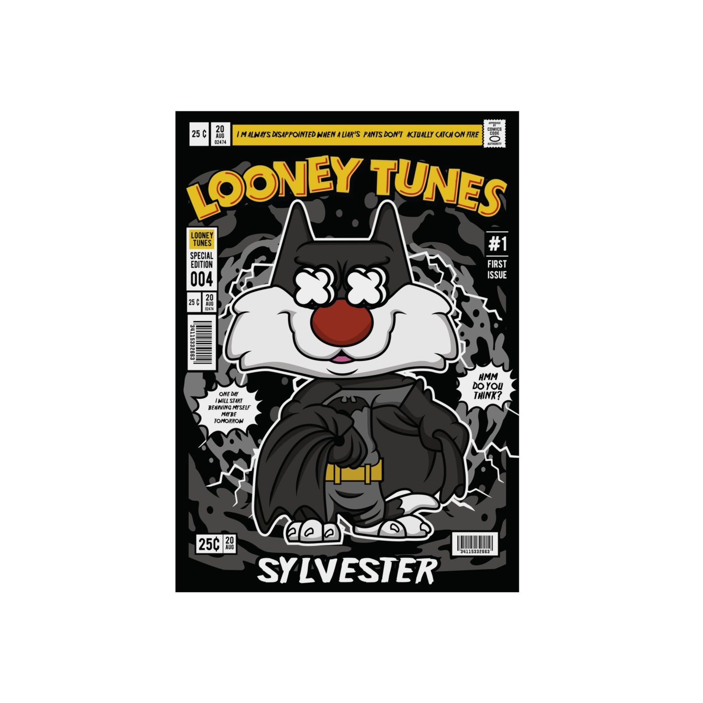 Sylvester Metal Poster