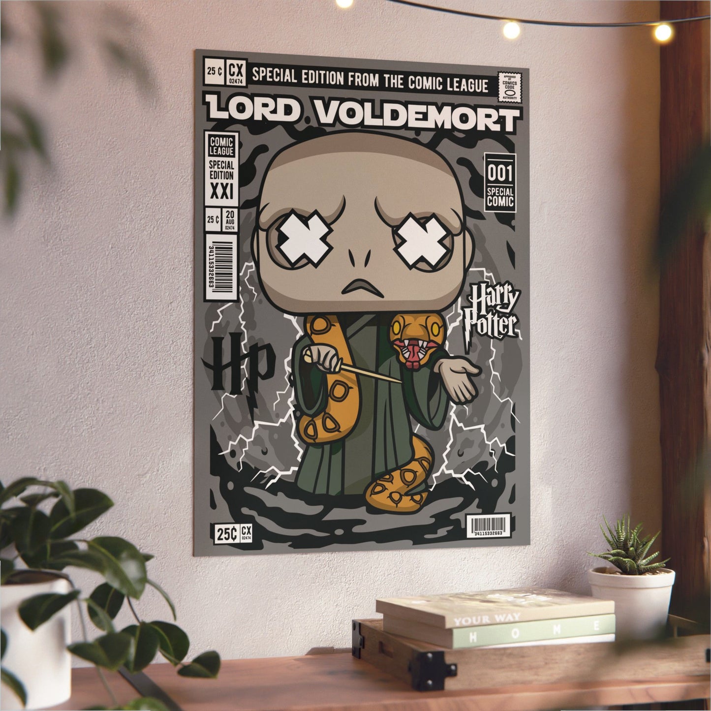 Voldermort Metal Poster