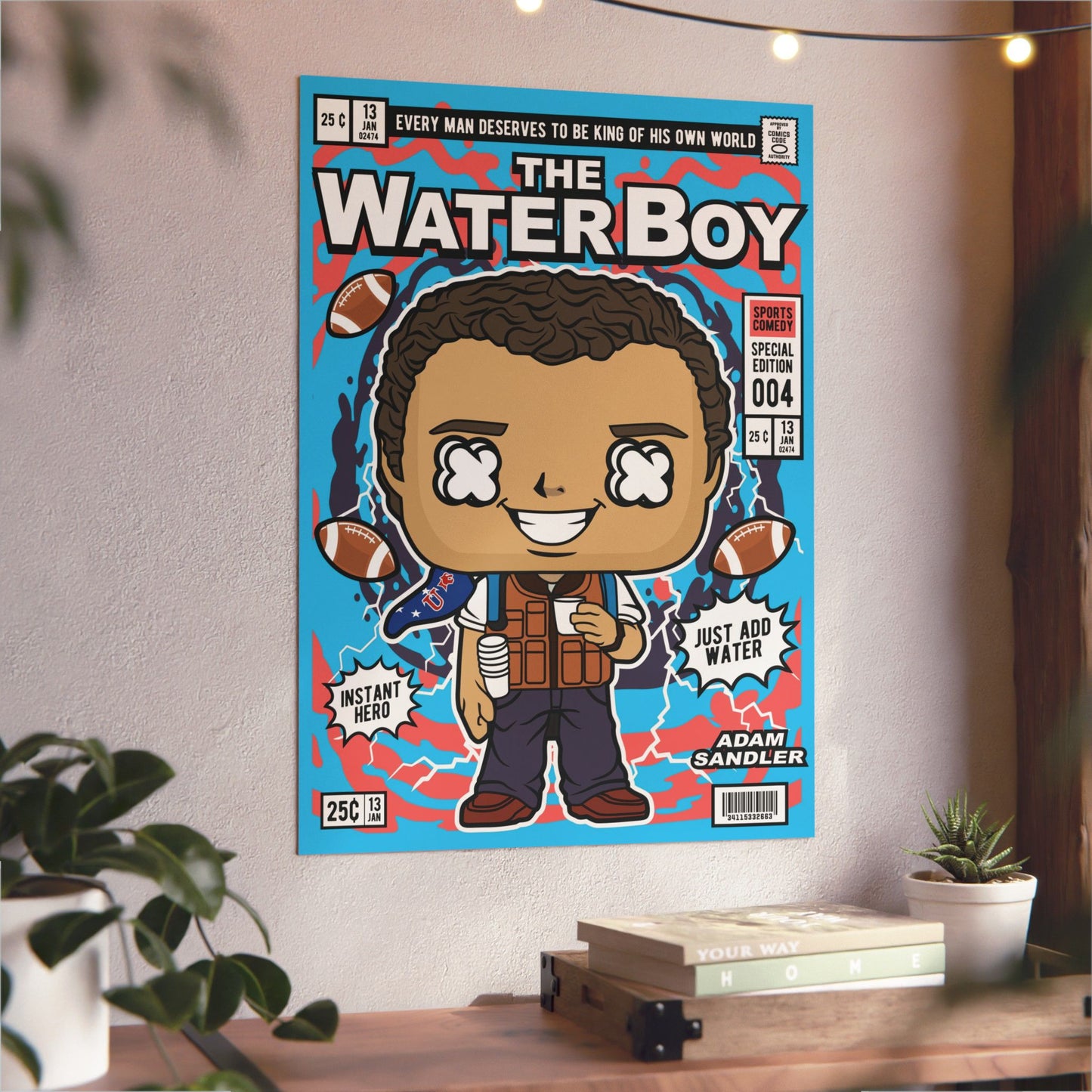 Water Boy Metal Poster