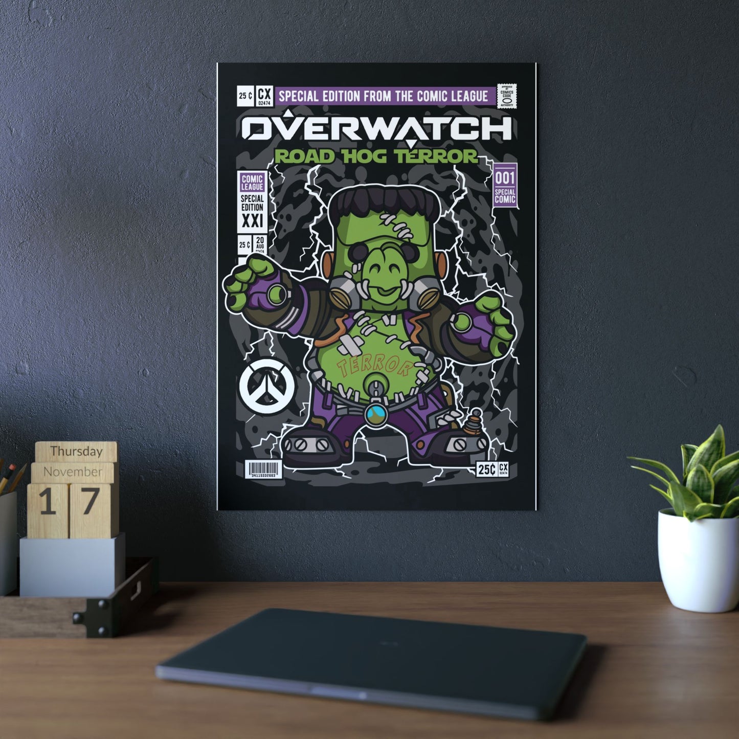 Road Hog Terror Metal Poster