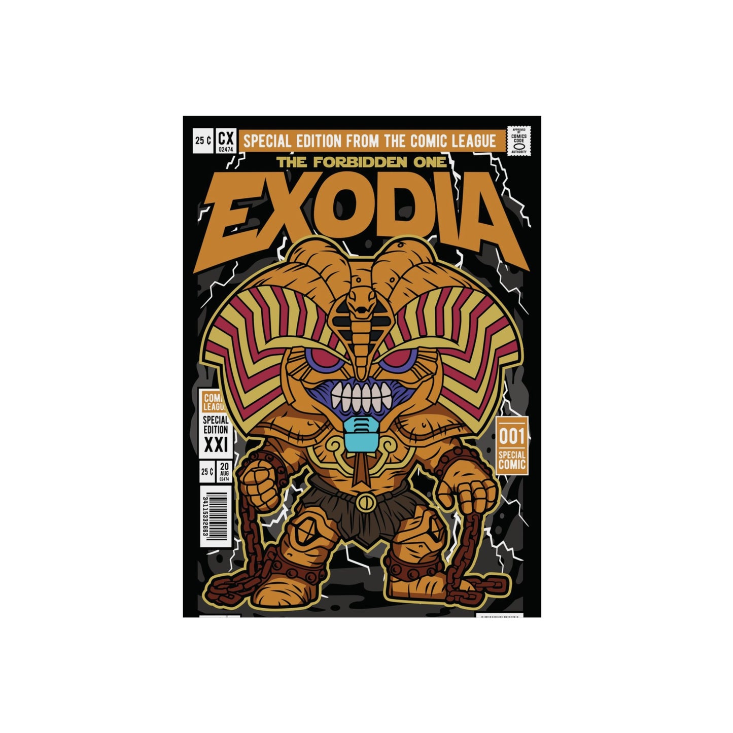 Exodia Metal Poster