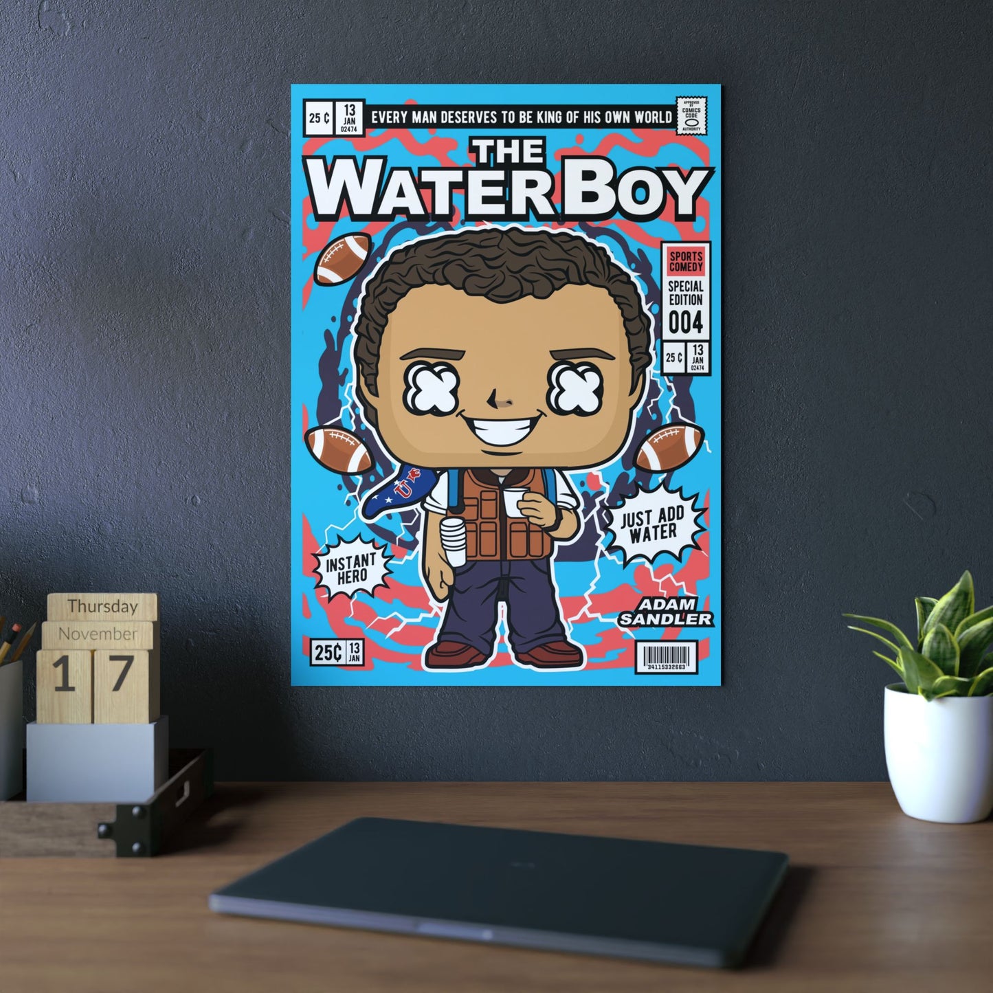 Water Boy Metal Poster