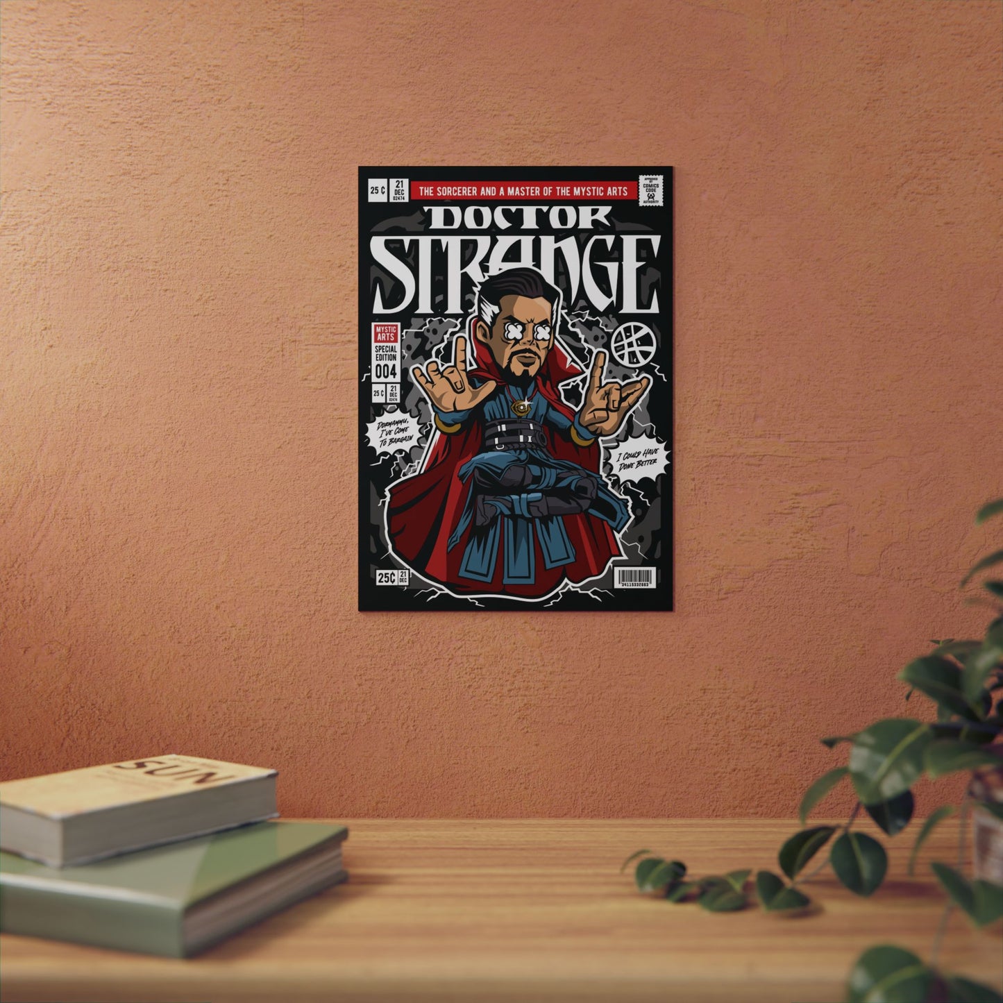 Dr Strange Metal Poster