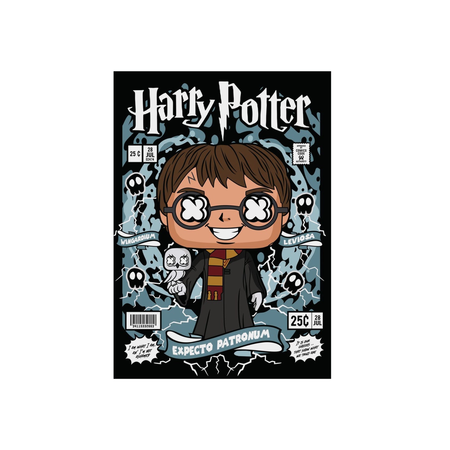 Harry Potter Metal Poster