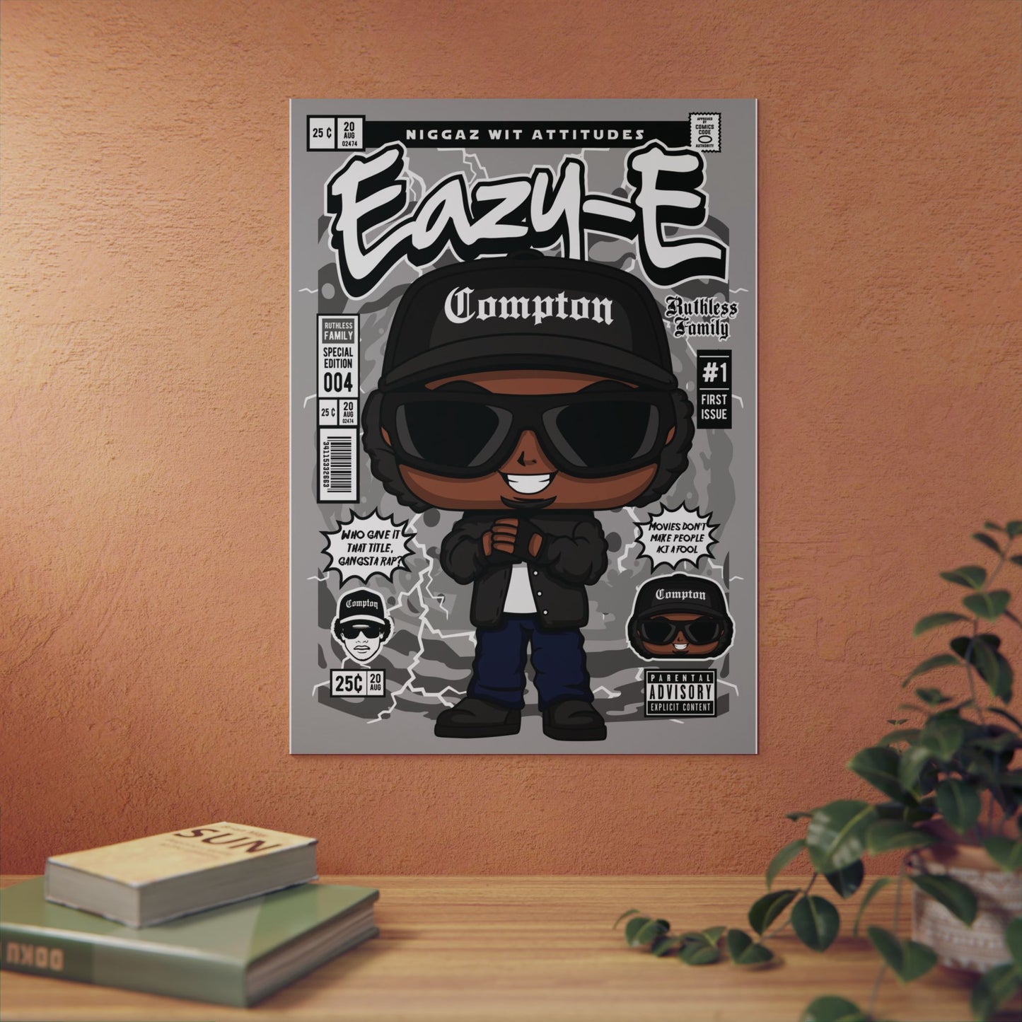 Eazy E Metal Poster