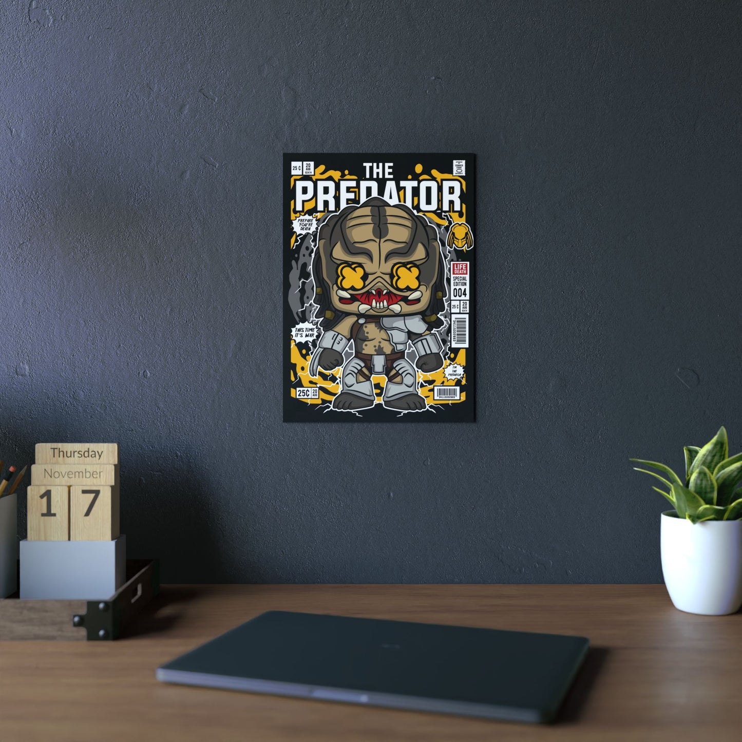 The Predator Metal Poster