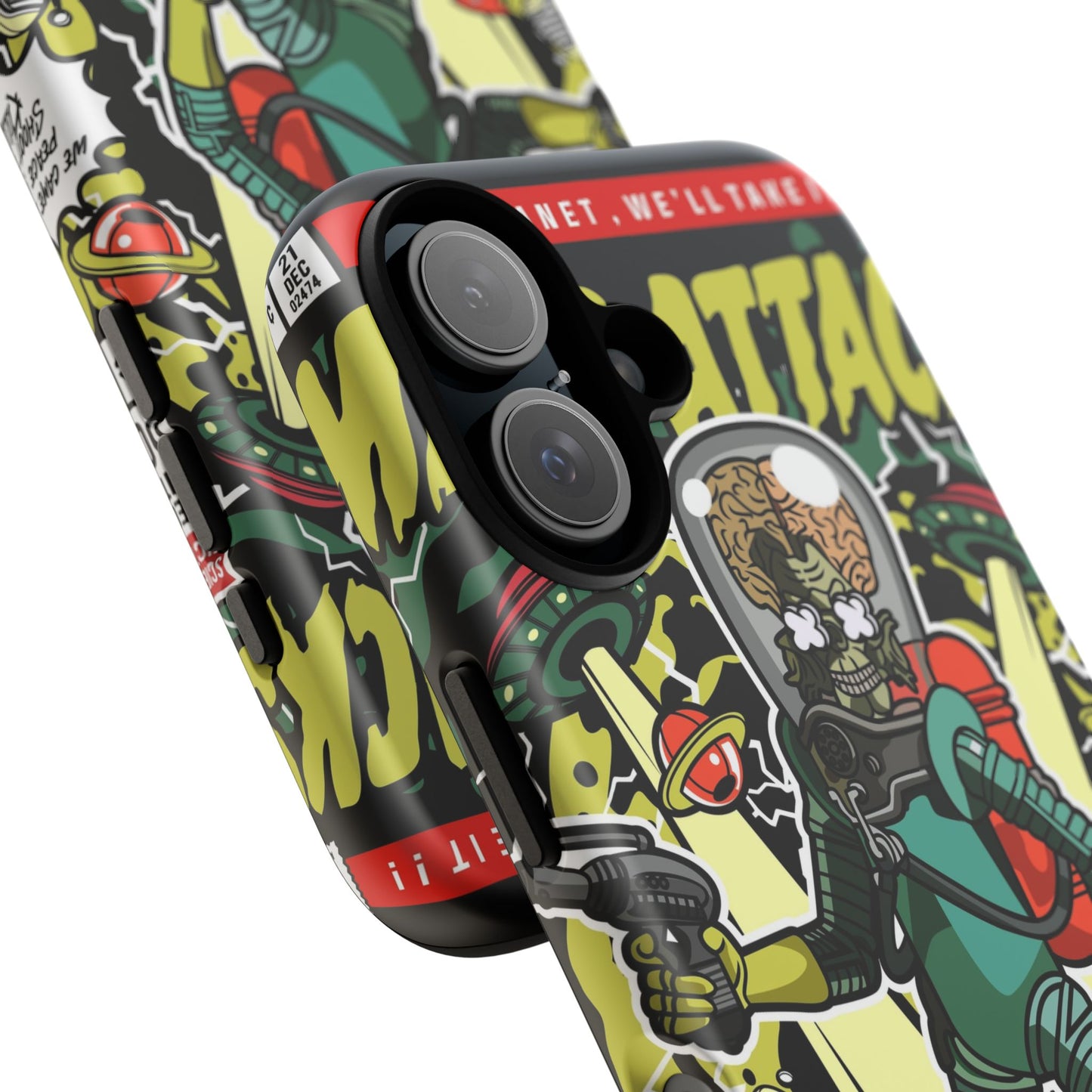 Mars Attack Comic Phone Case