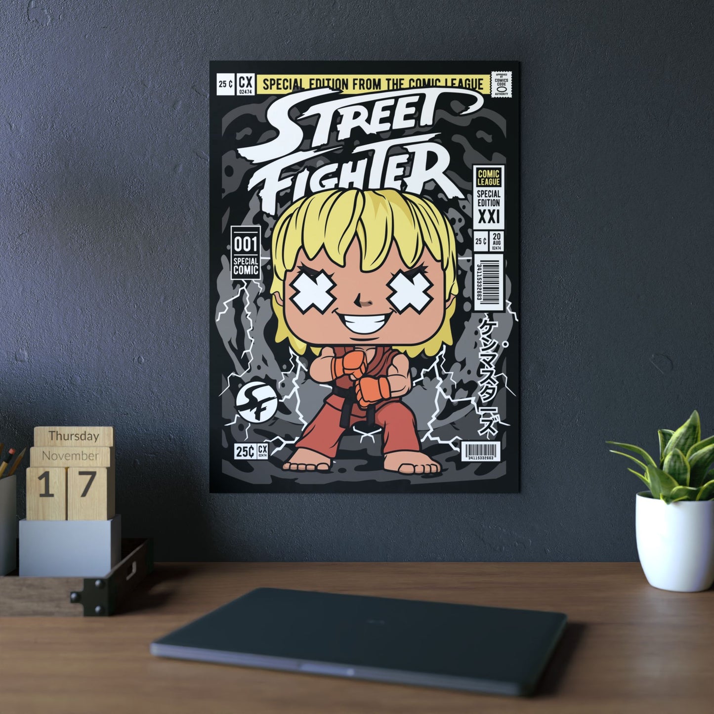 Ken Metal Poster