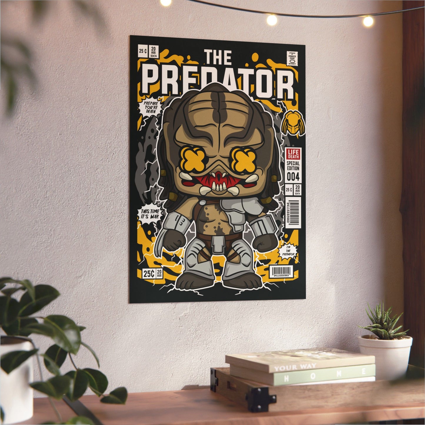 The Predator Metal Poster