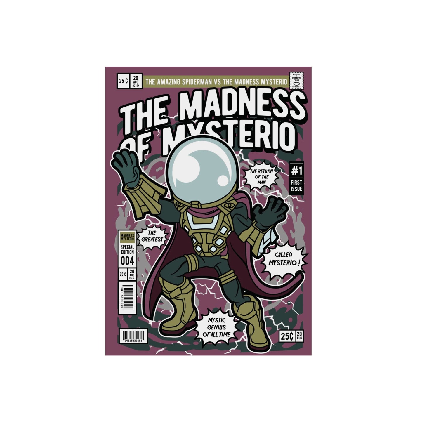 Mysterio Metal Poster
