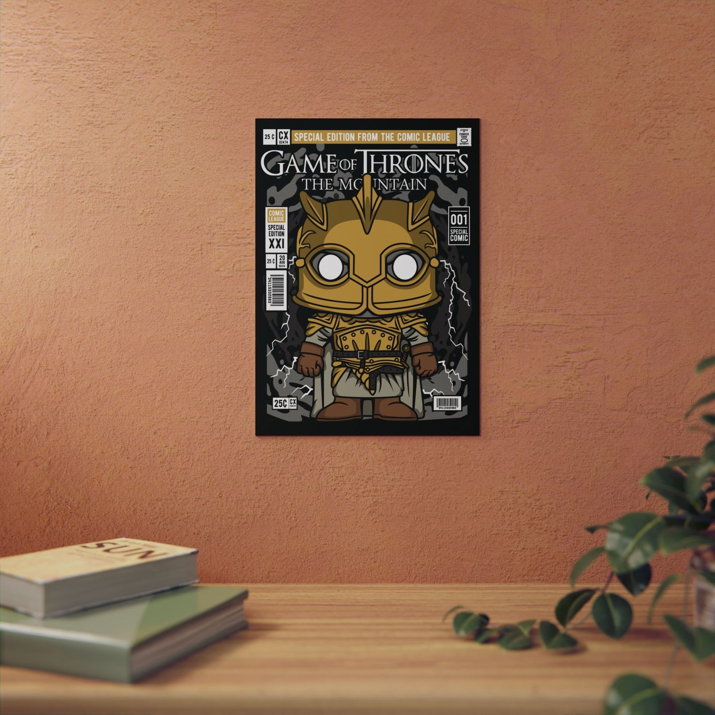 The Mountain Metal Poster