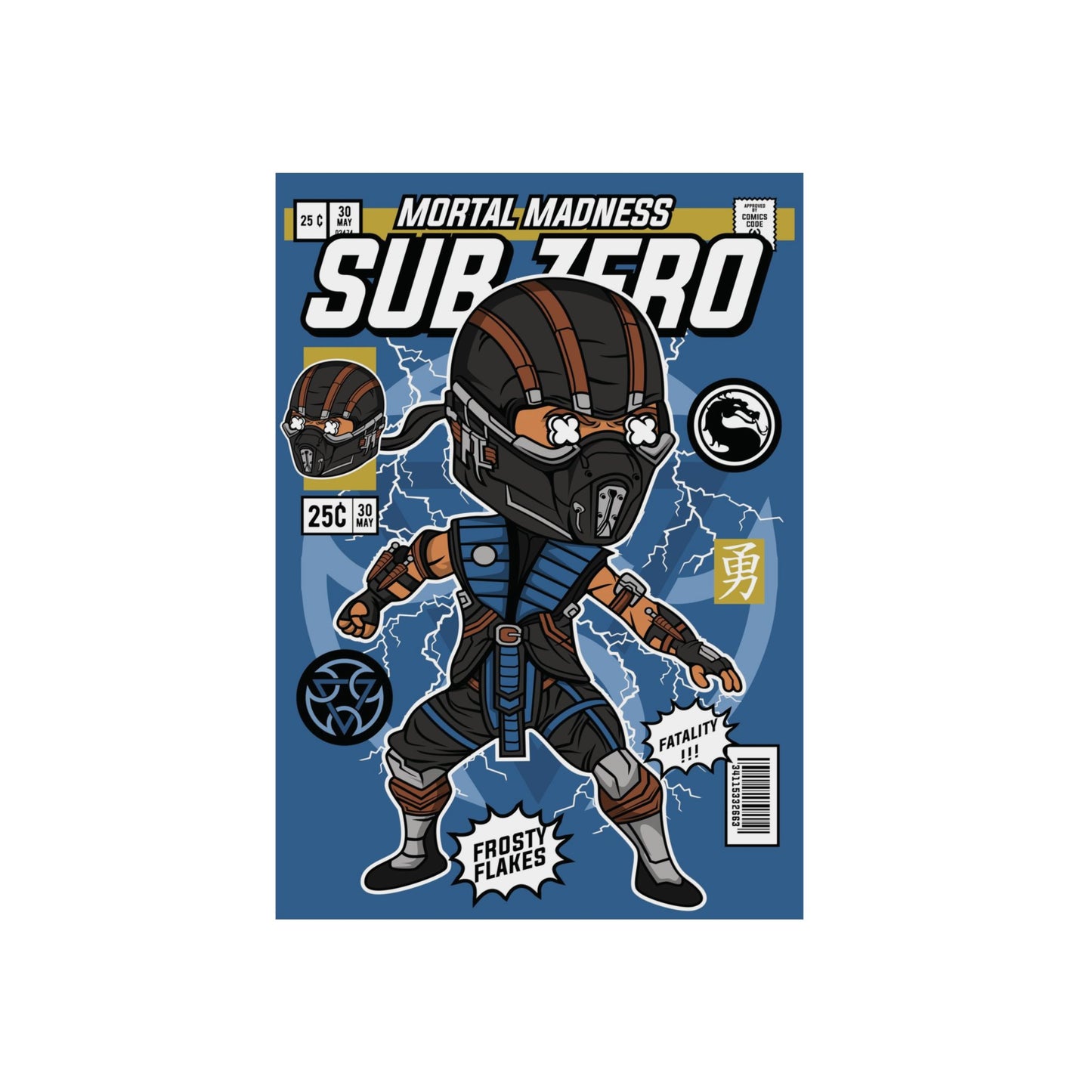 Sub Zero Metal Poster