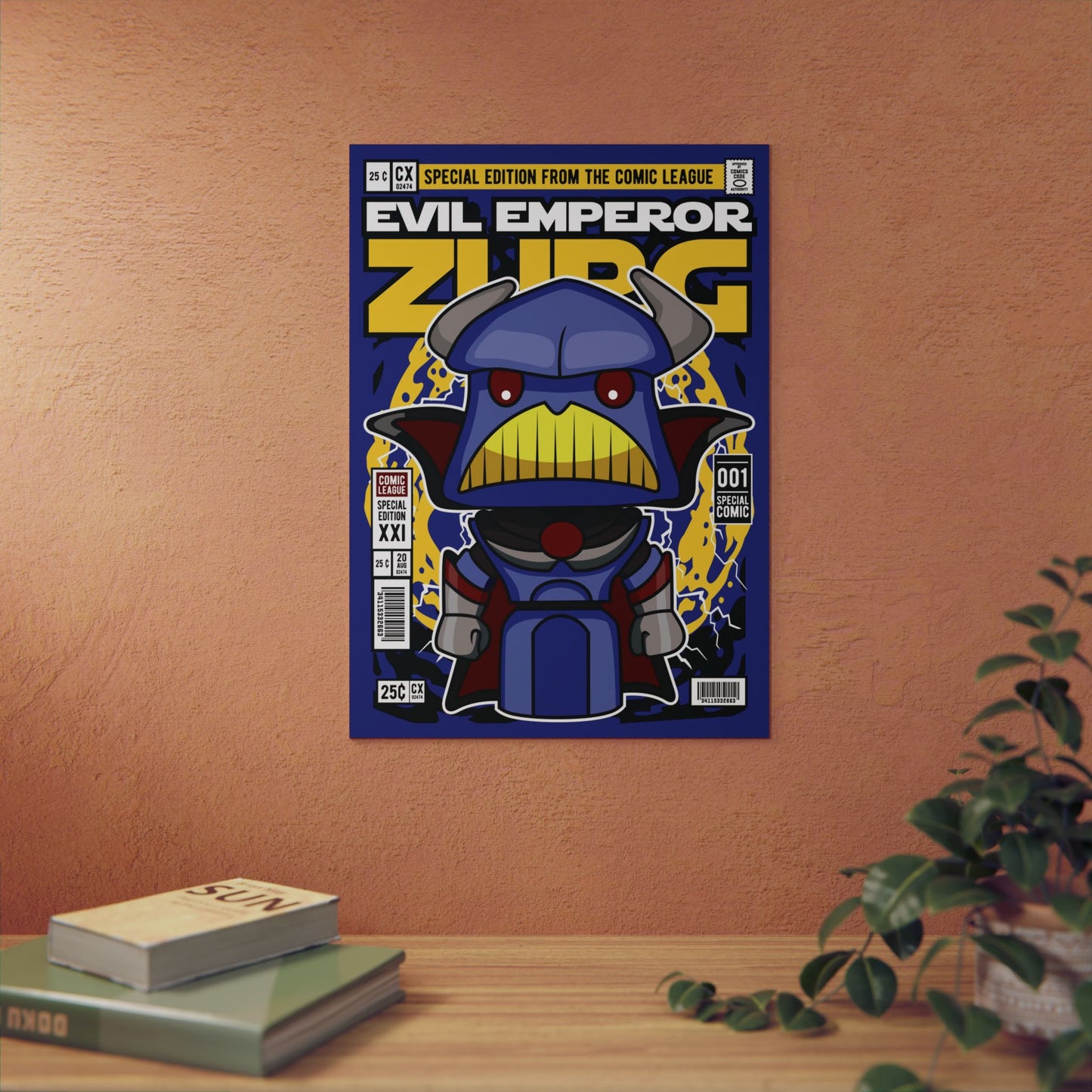 Emperor Zurg Metal Poster