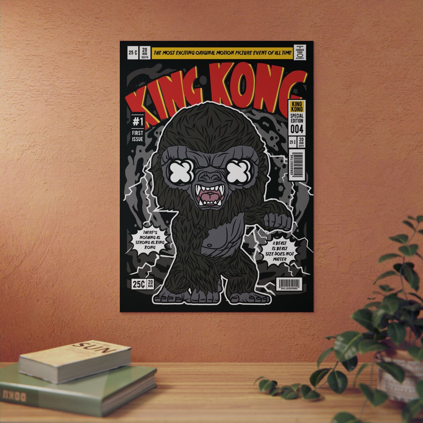 King Kong Metal Poster