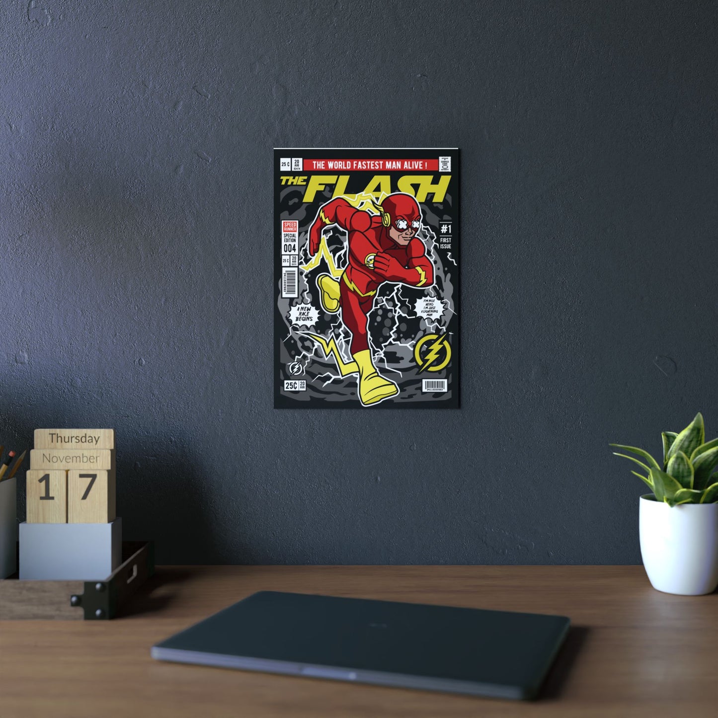 The Flash Metal Poster