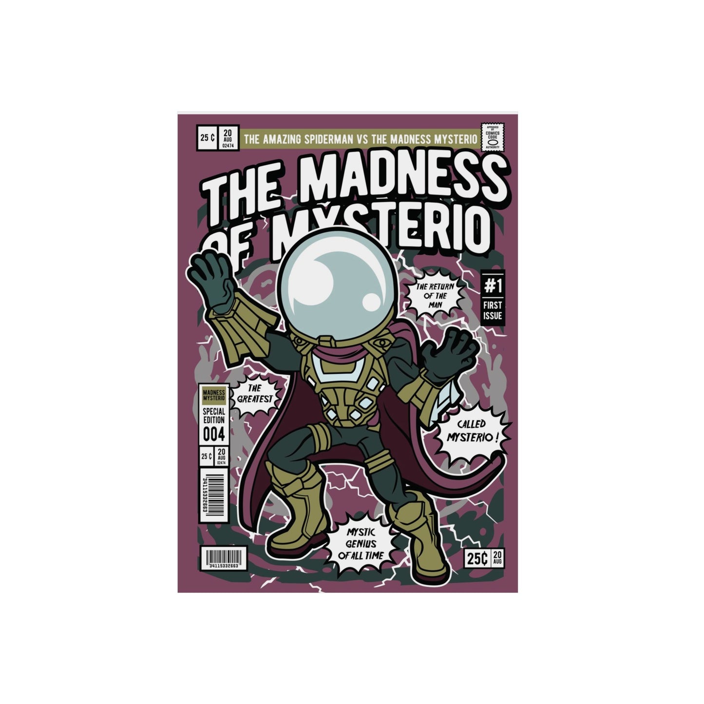 Mysterio Metal Poster