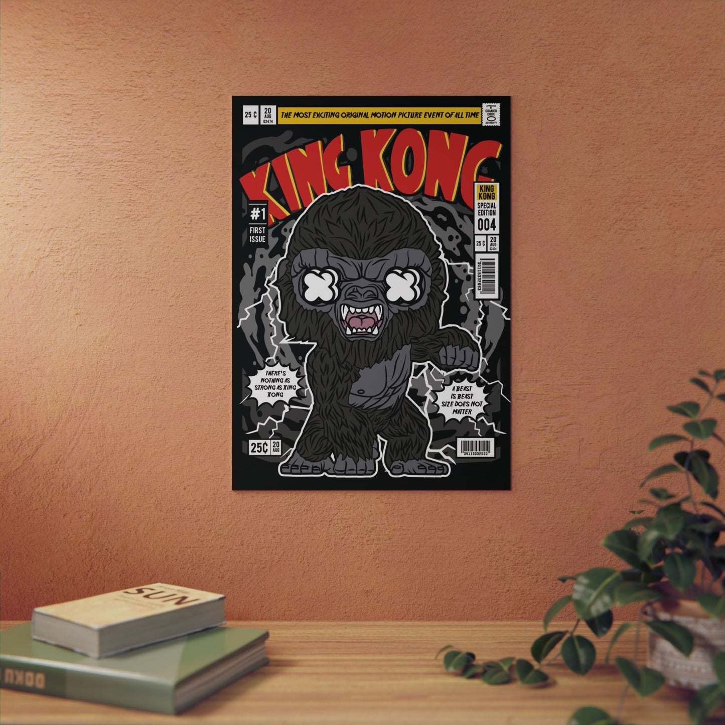 King Kong Metal Poster