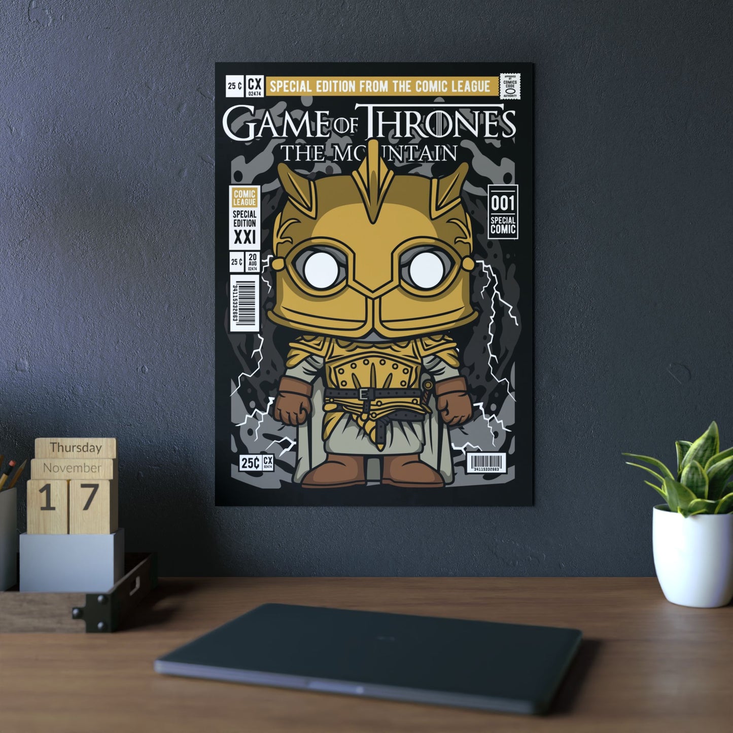 The Mountain Metal Poster