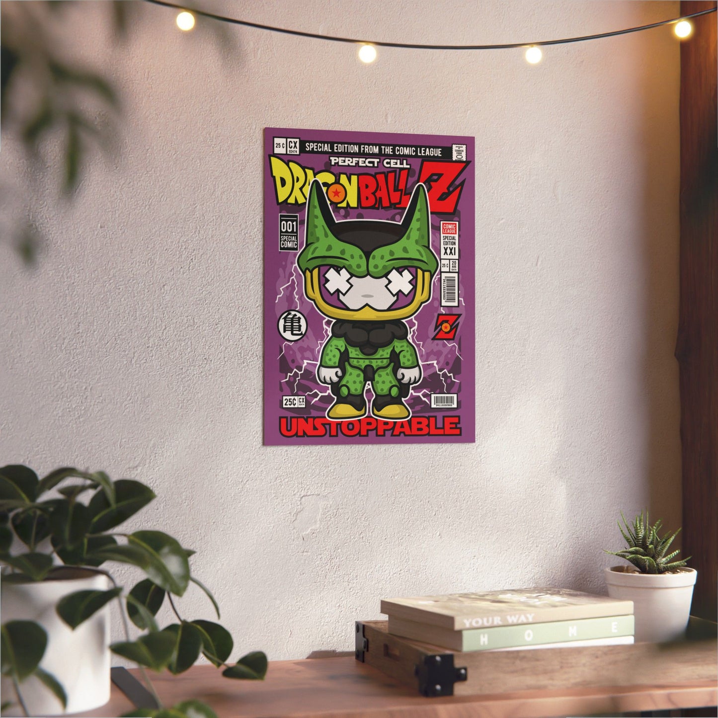 Perfect Cell Metal Poster