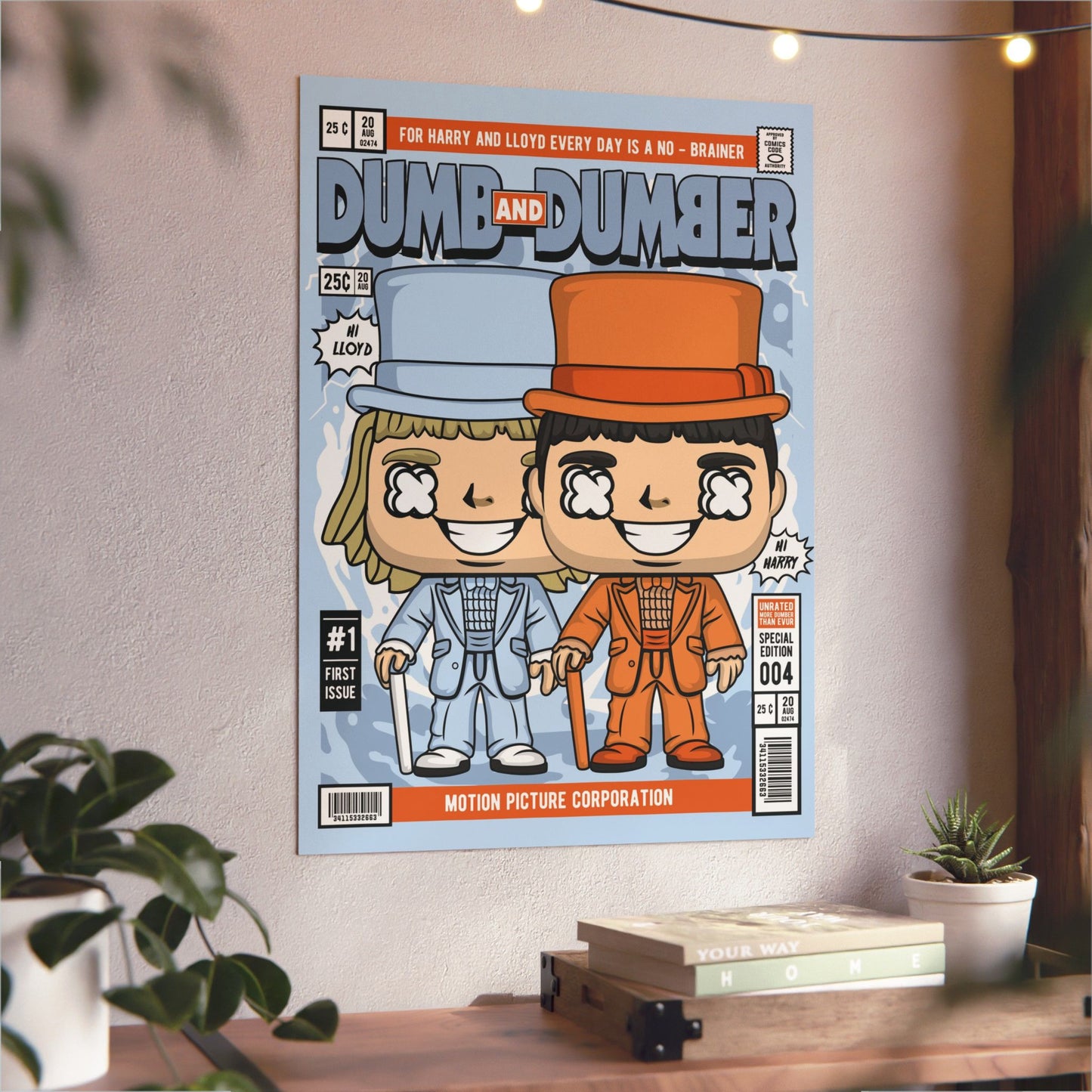 Dumb & Dumber Metal Poster