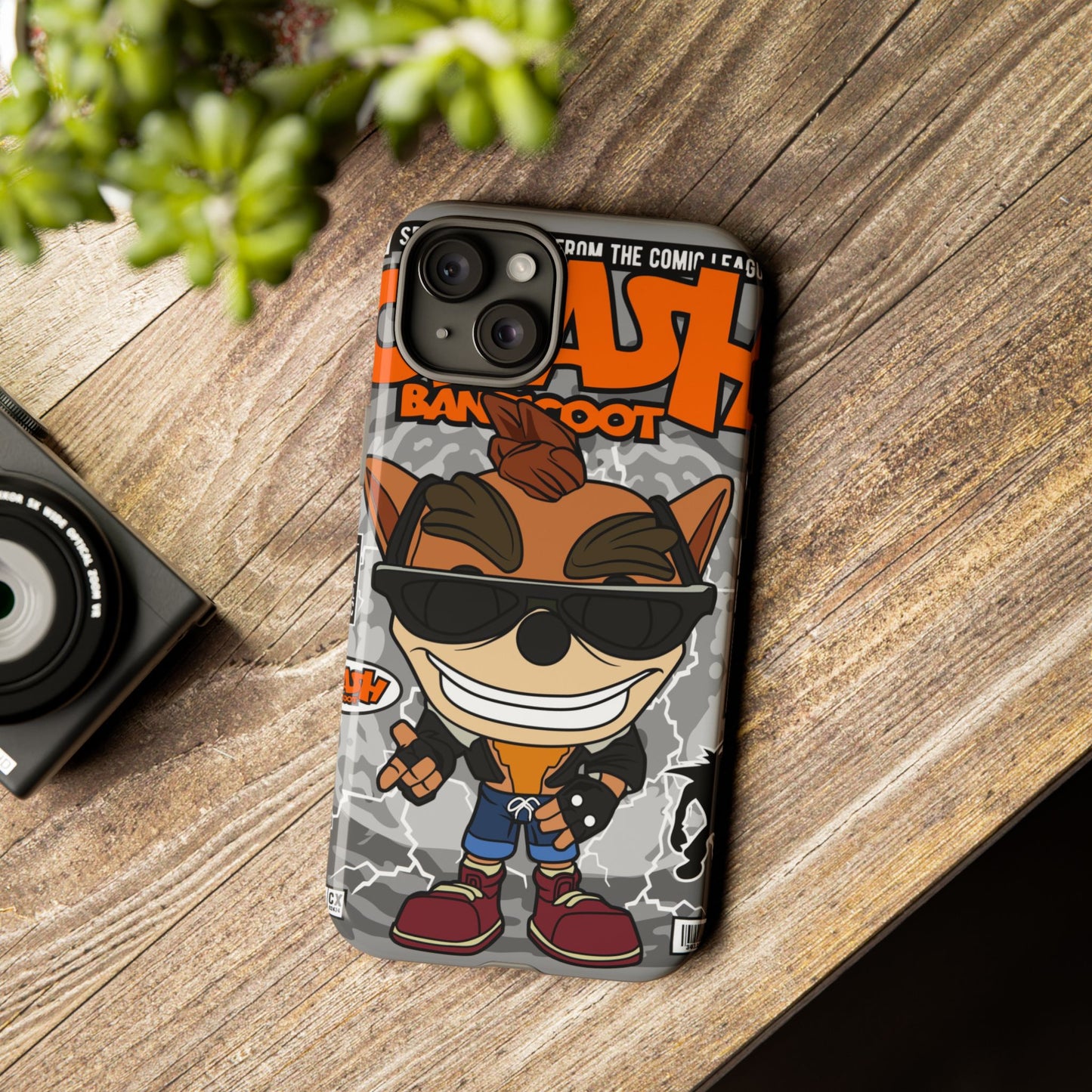 Biker Crash Phone Case
