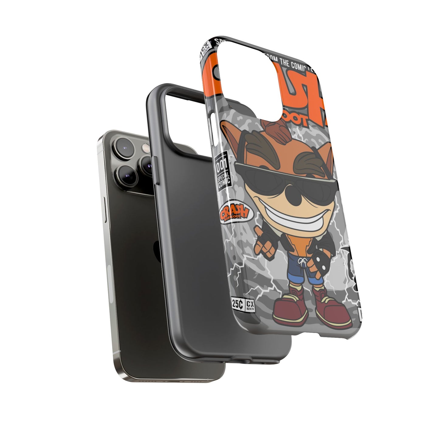 Biker Crash Phone Case