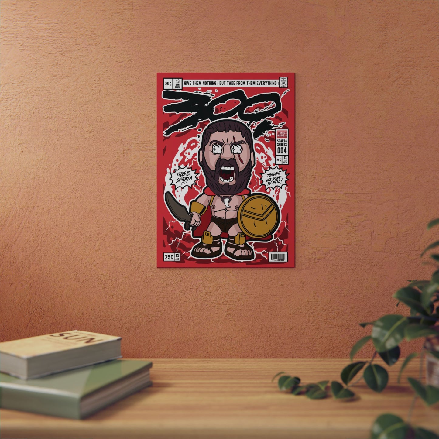 300 Metal Poster