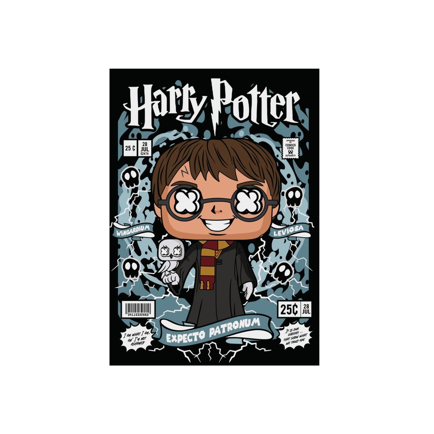 Harry Potter Metal Poster
