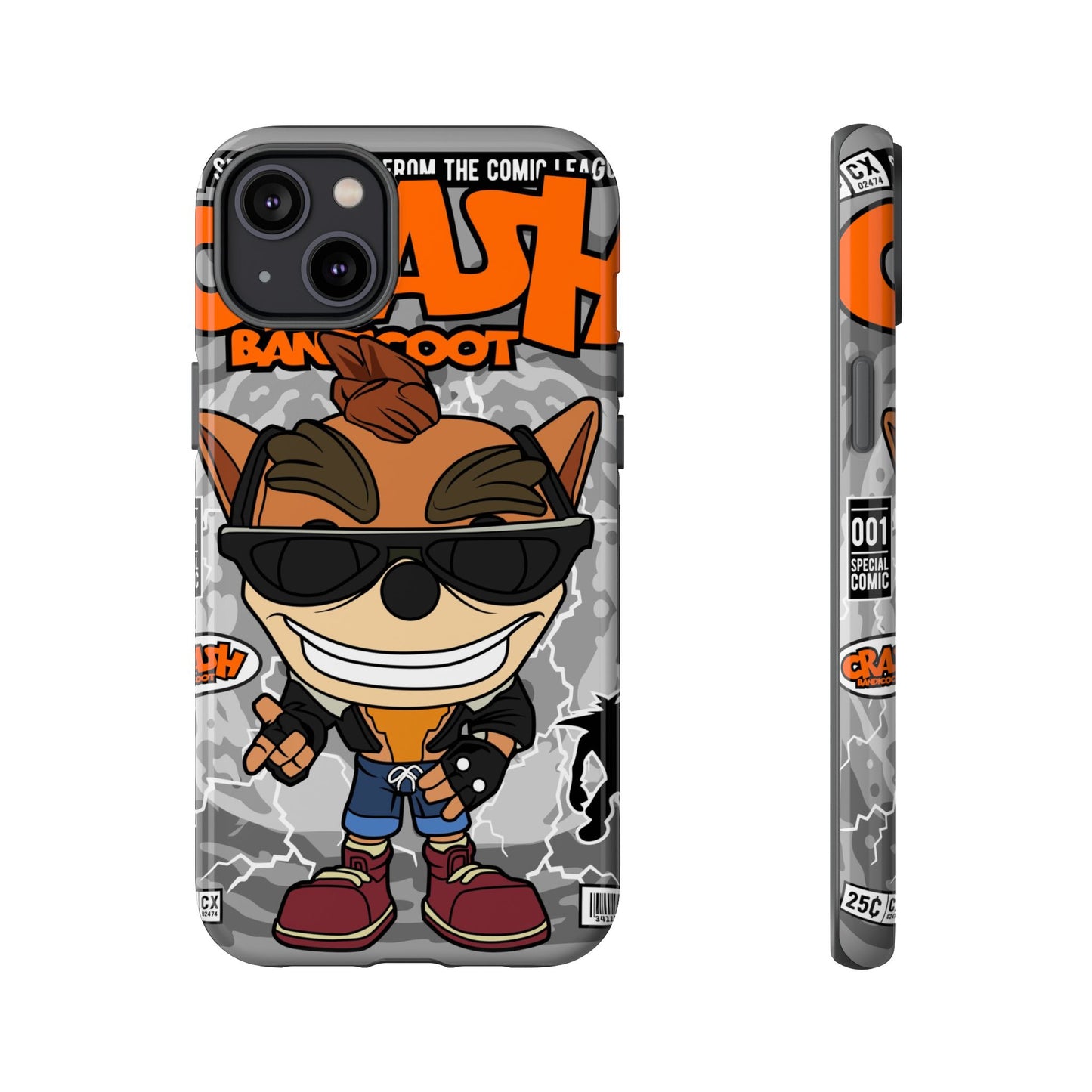 Biker Crash Phone Case