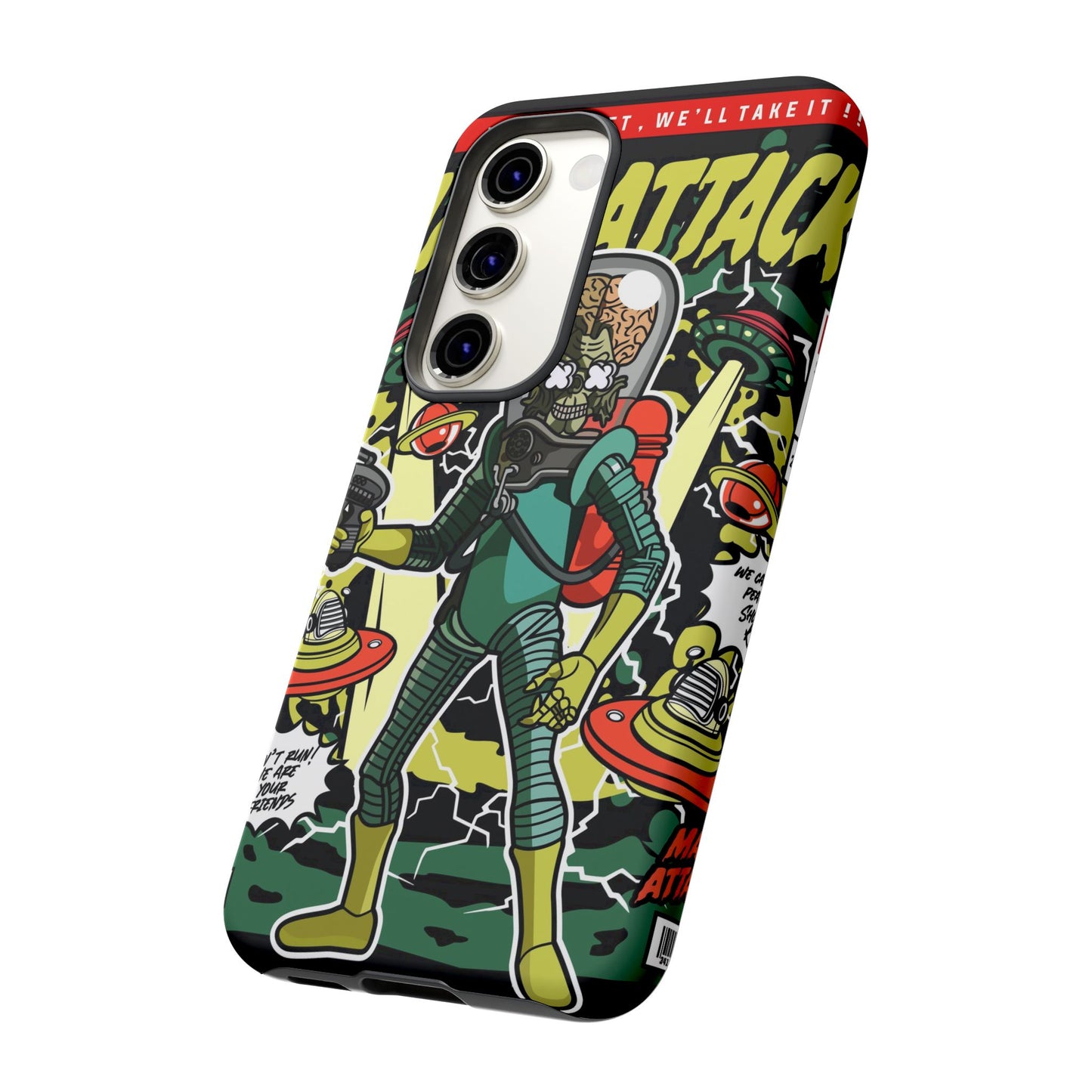 Mars Attack Comic Phone Case