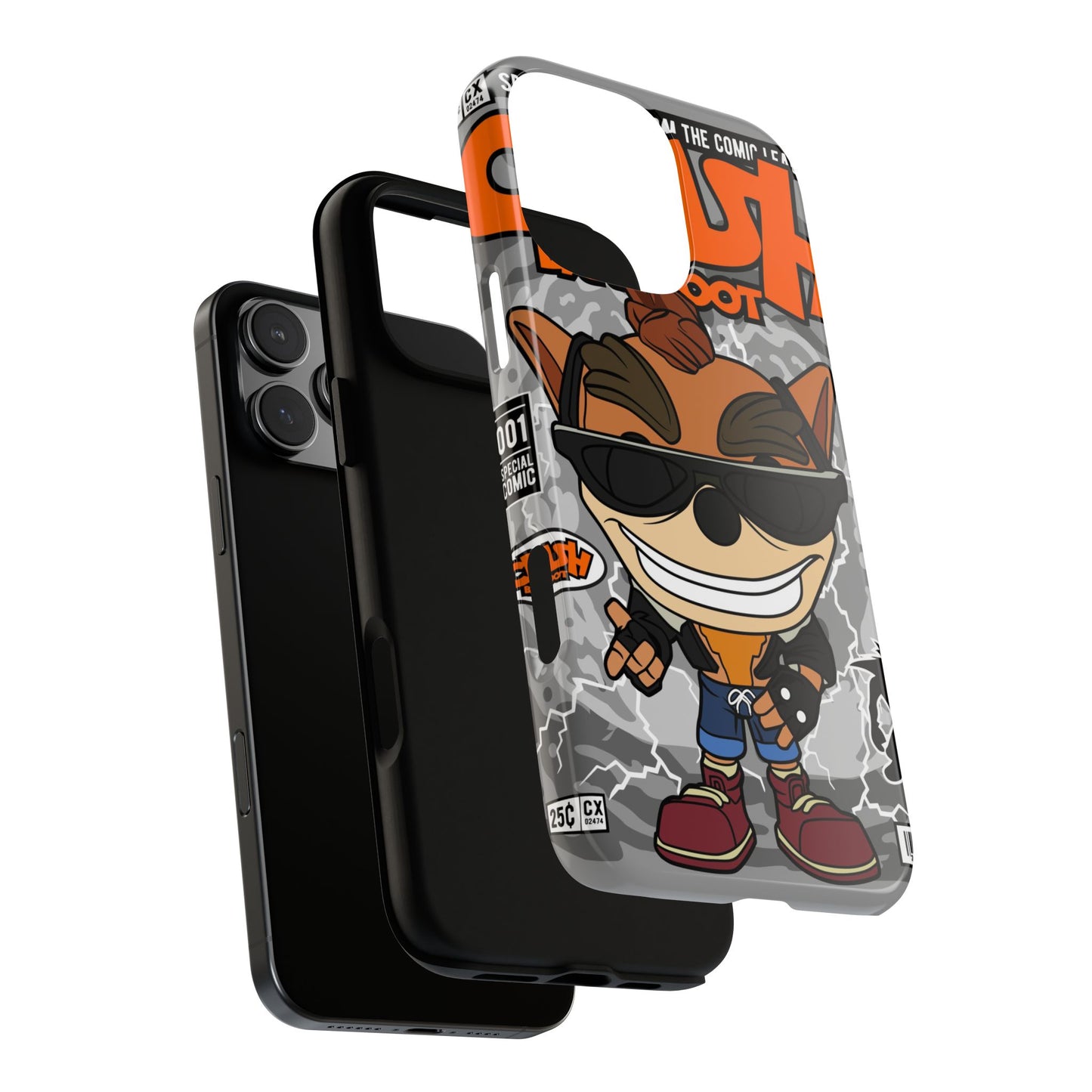 Biker Crash Phone Case