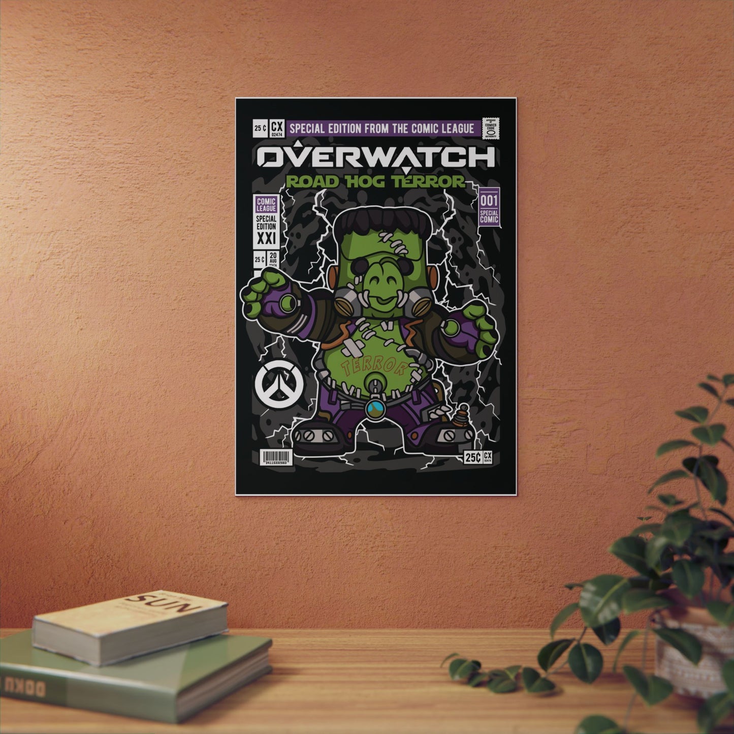 Road Hog Terror Metal Poster